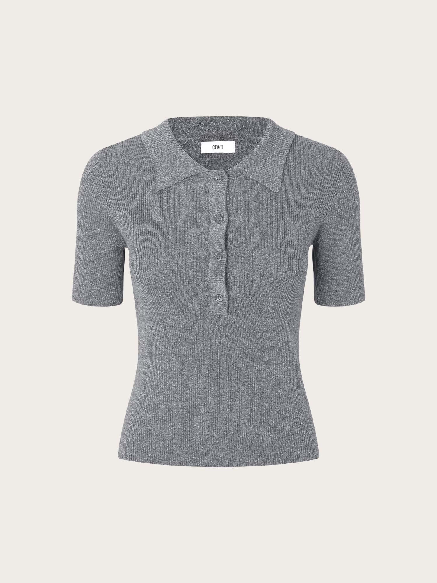 Enicy SS Knit - Asphalt Silver
