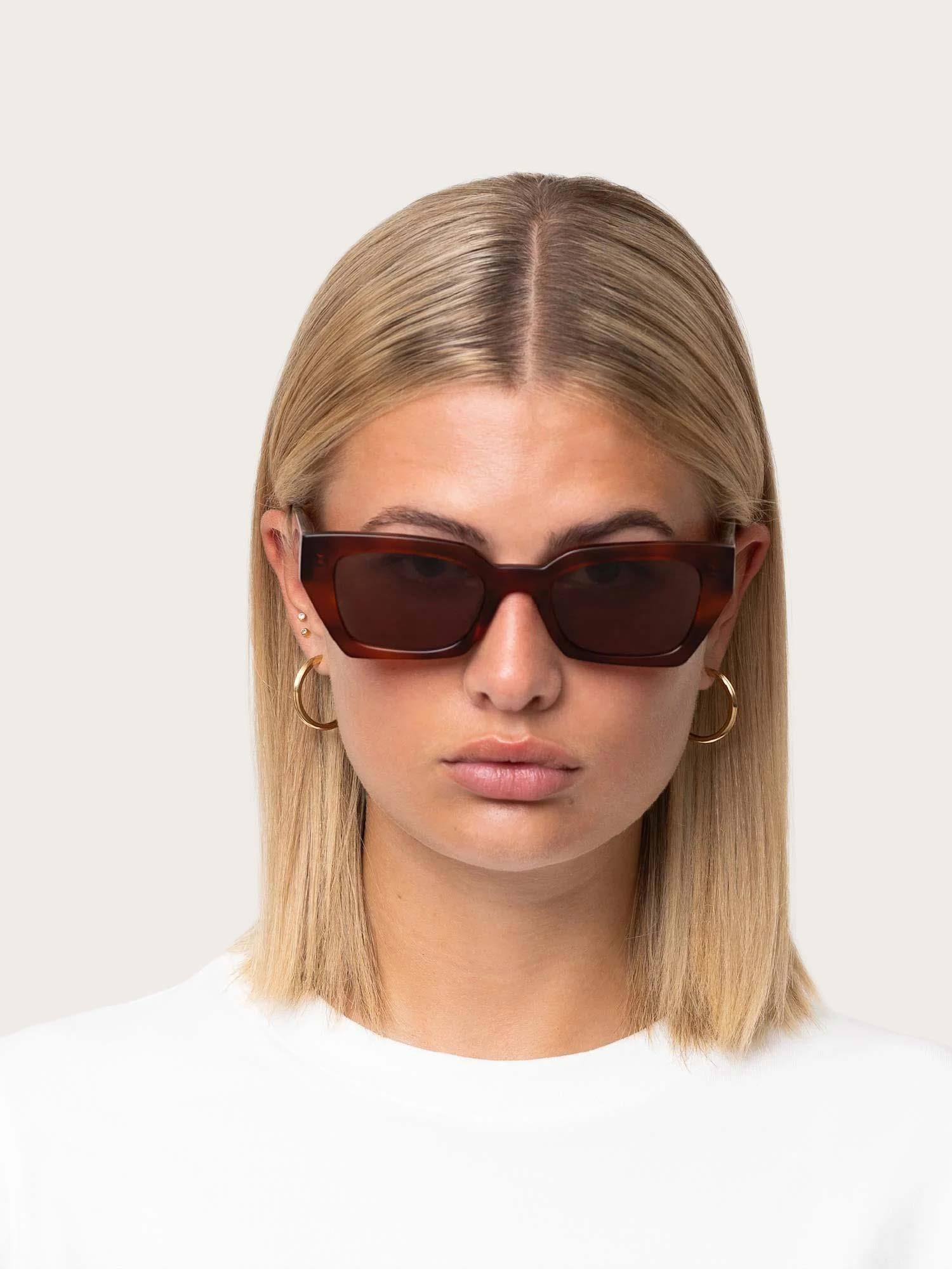 Luna - Brown Havana / Transparent