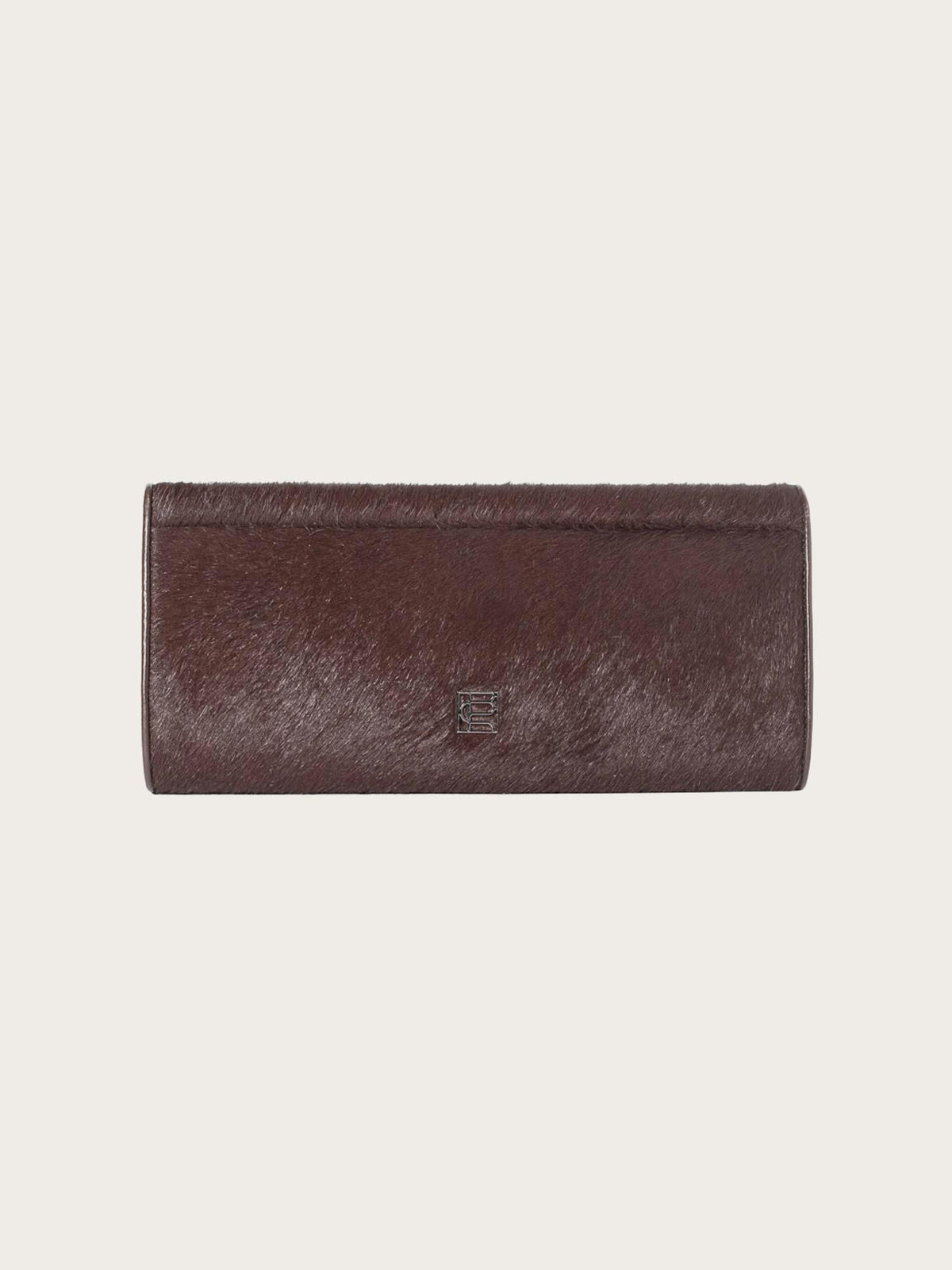 Cavalier Clutch - Dark Brown