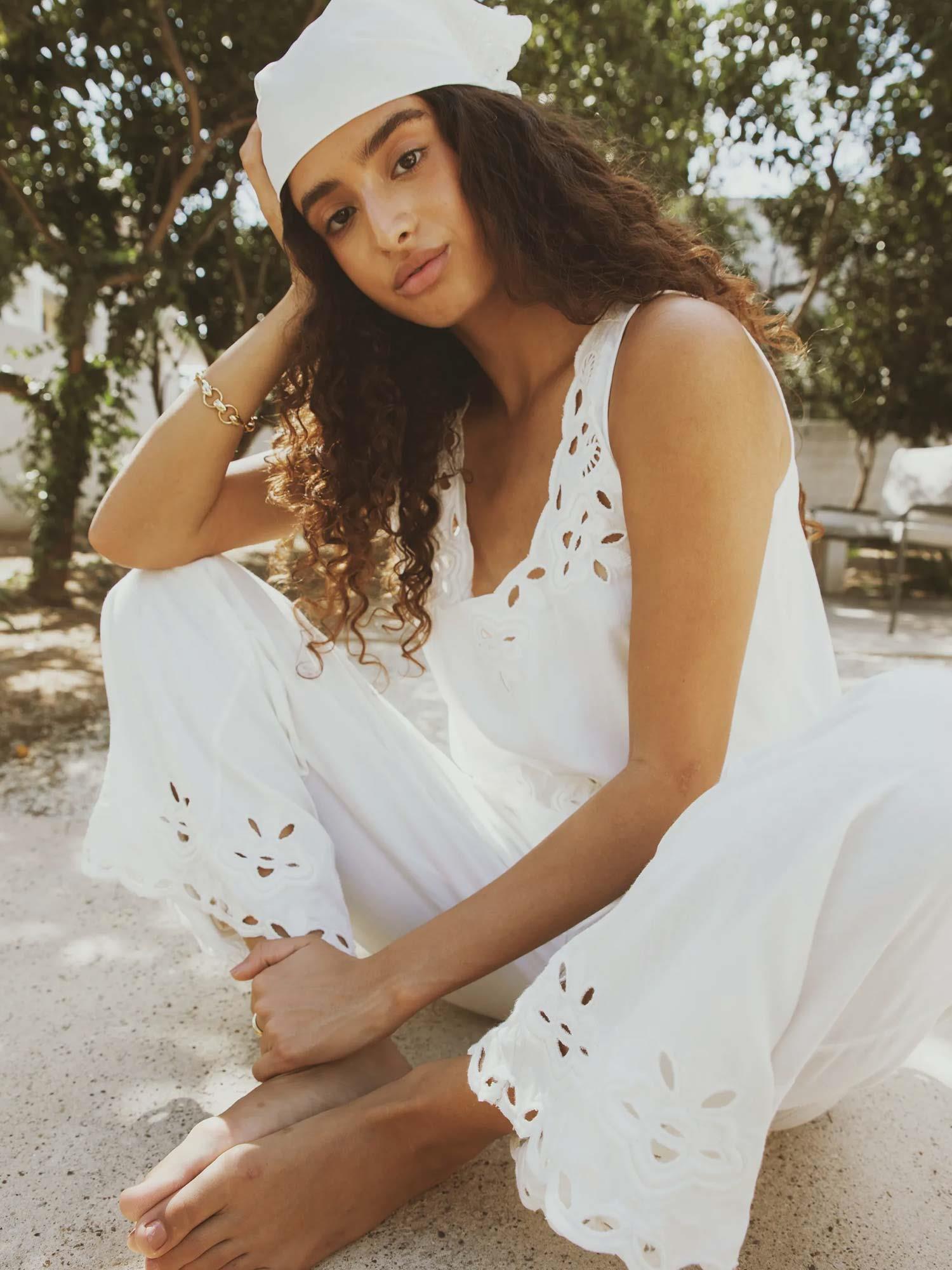 Everly Trouser - White