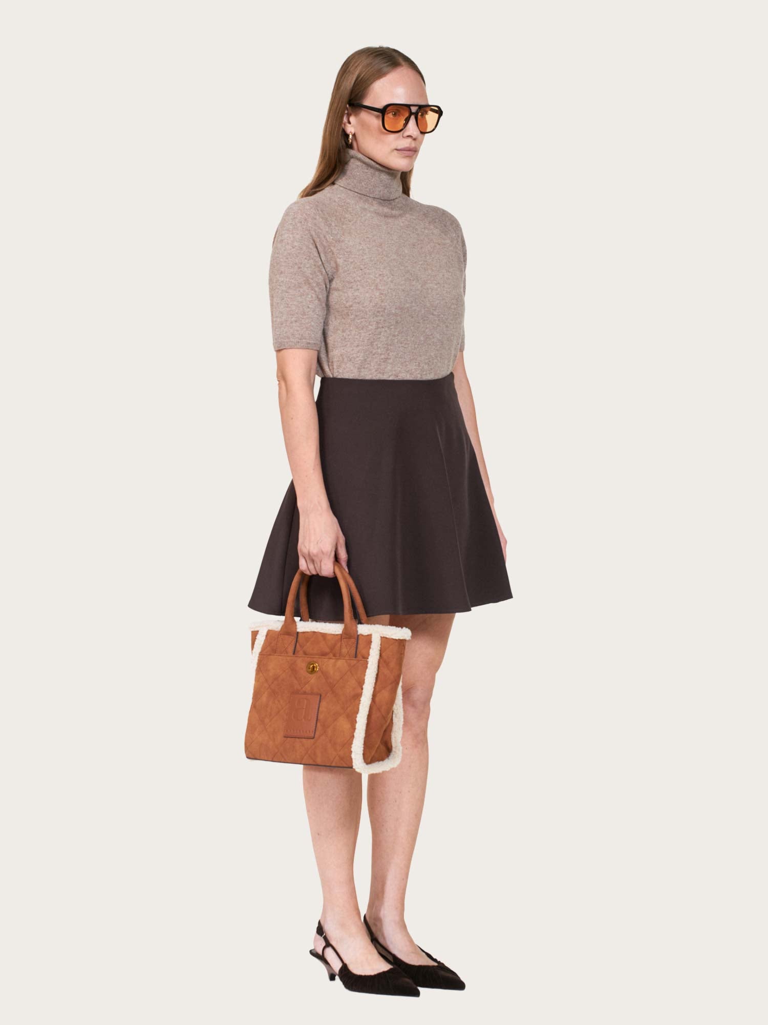 Davies Sweater - Brown Melange