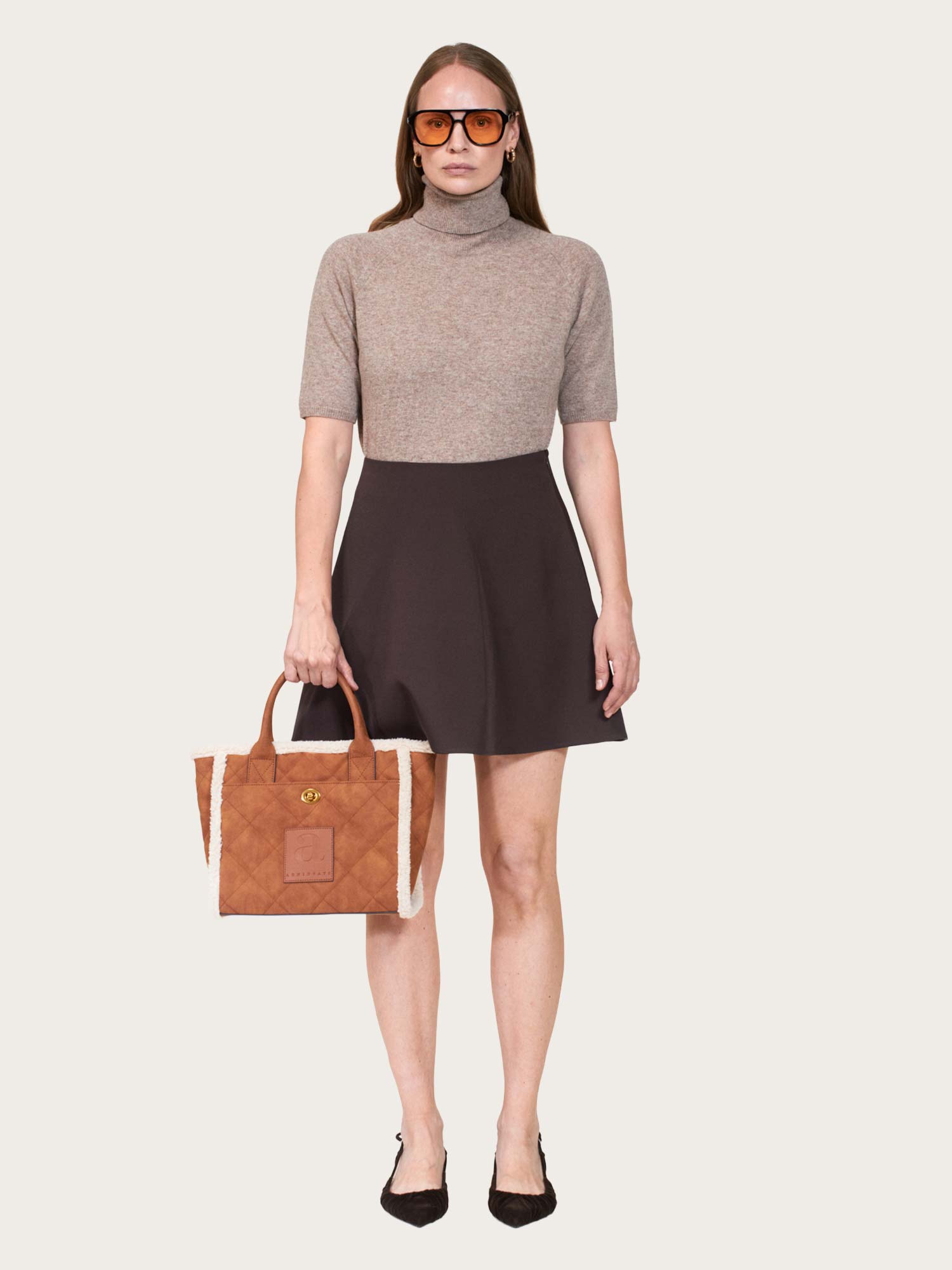 Davies Sweater - Brown Melange