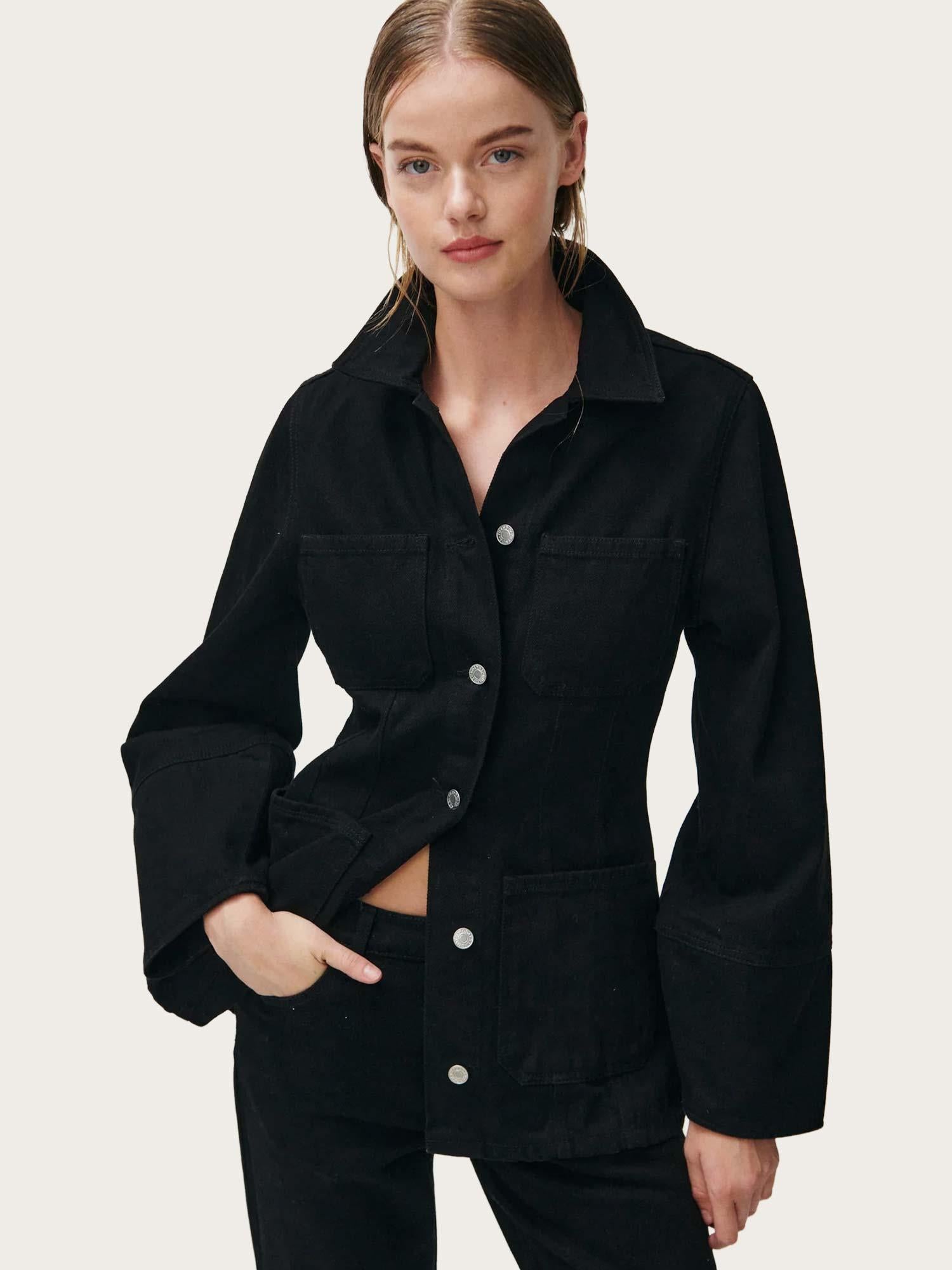 2ND Rodine Denim Jacket - Un Black Denim