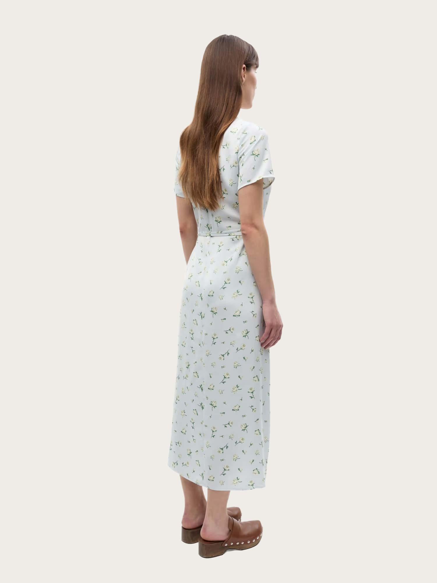 Enelena SS Dress AOP - Meadow Roses