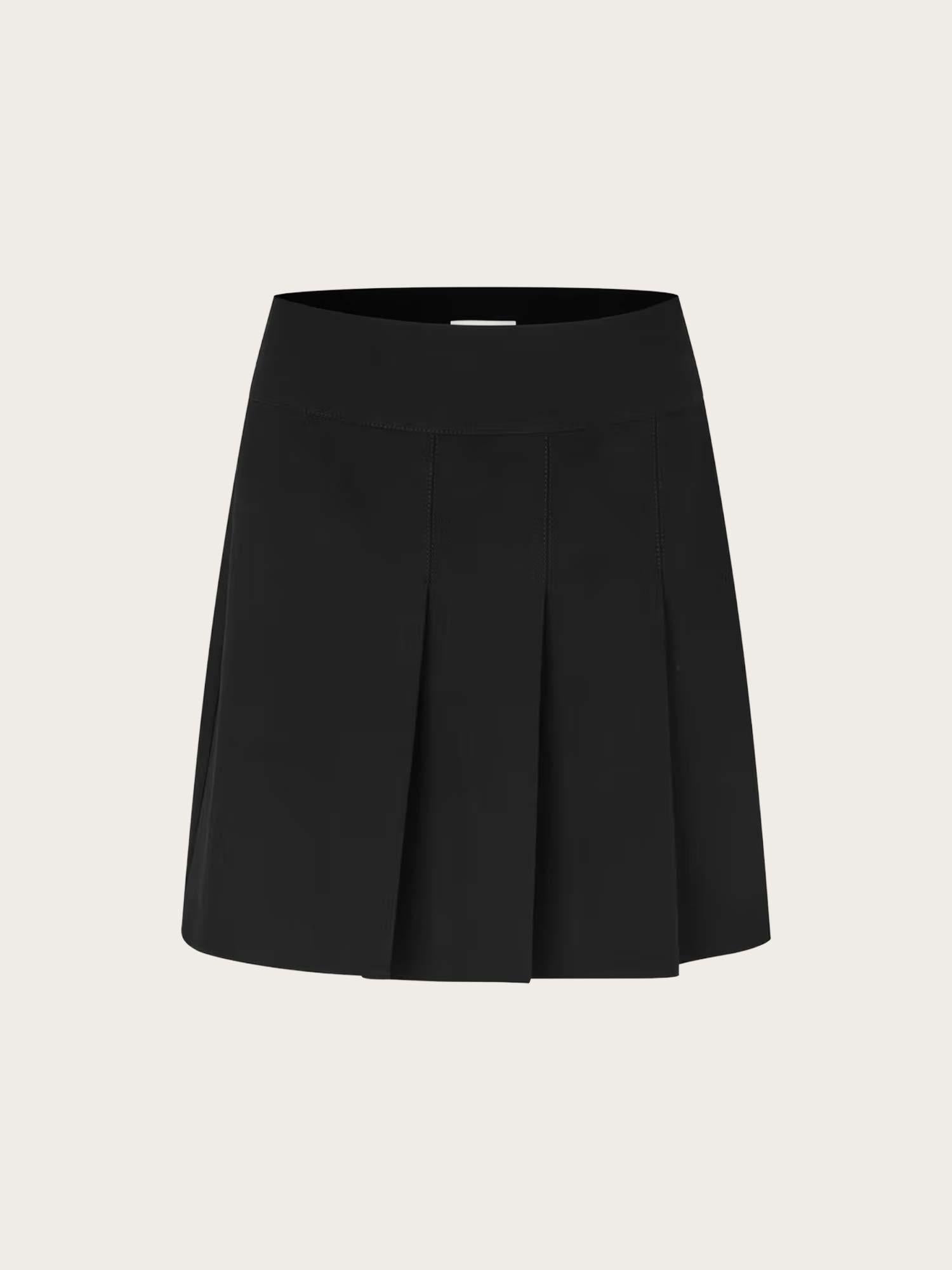 Enrose Mini Skirt - Black