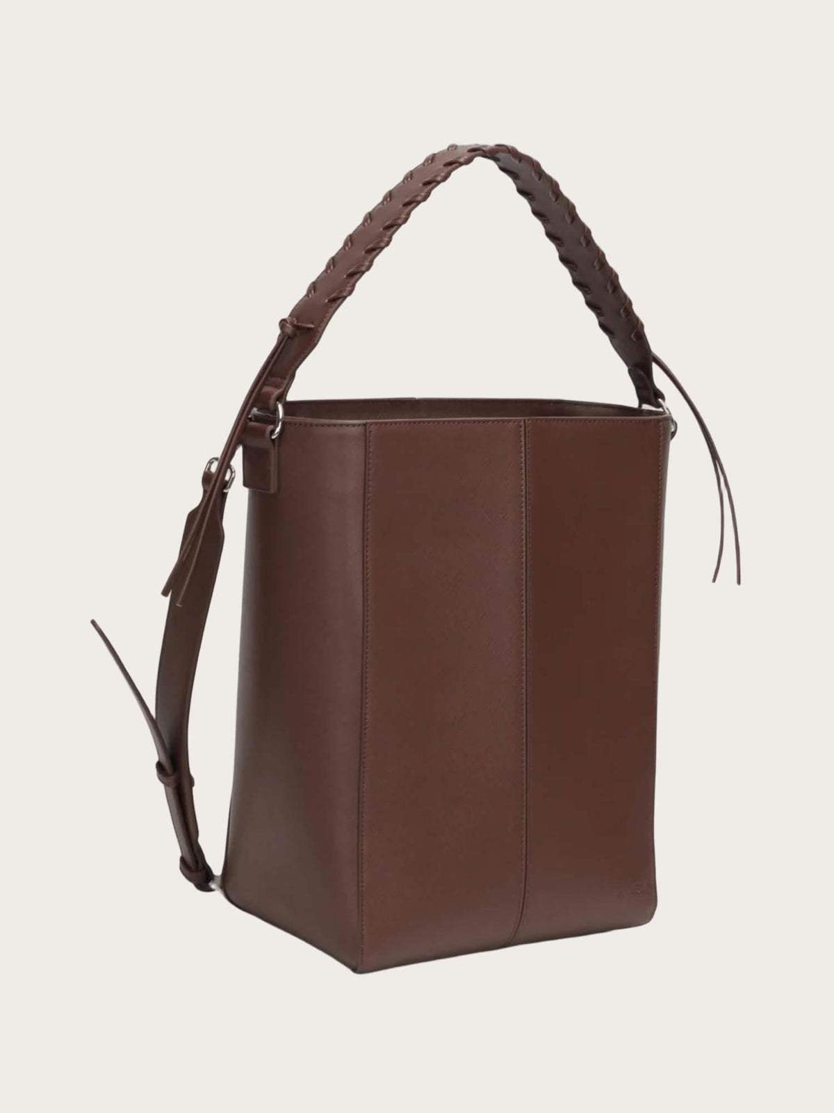 Casset Saffiano - Dark Brown