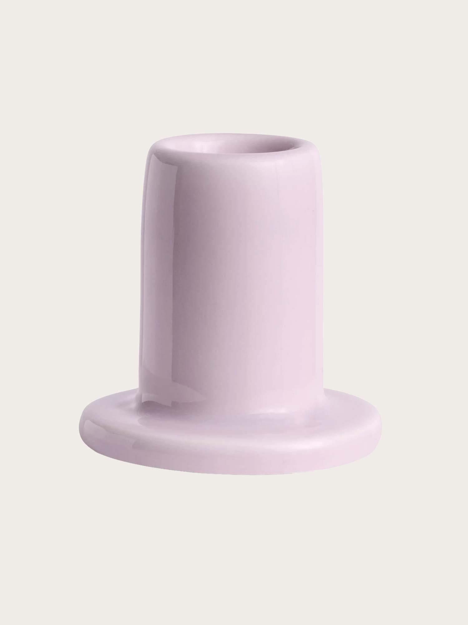 Tube Candleholder Small - Pale Pink