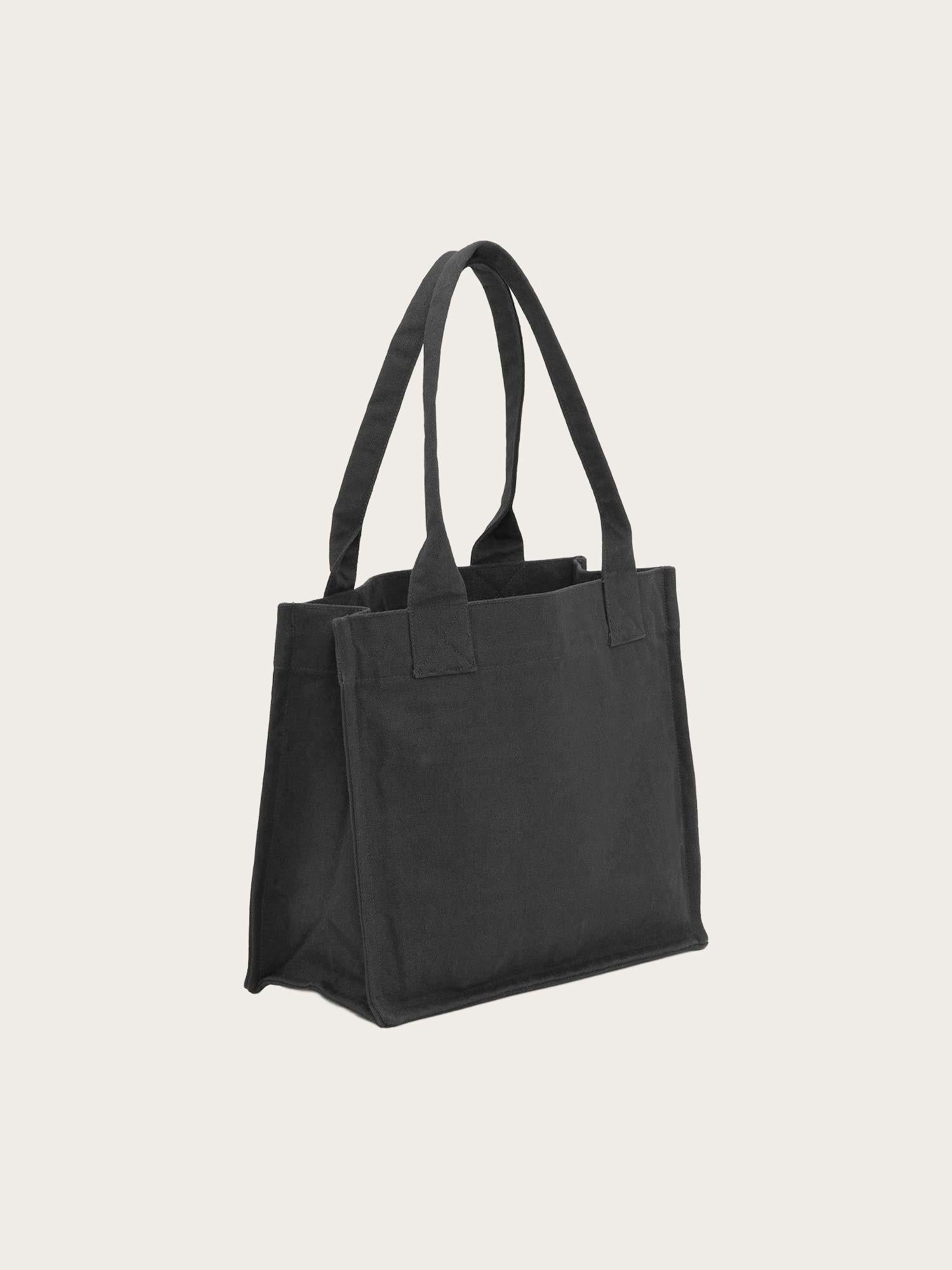 Large Easy Shopper Pocket Banana Print - Black