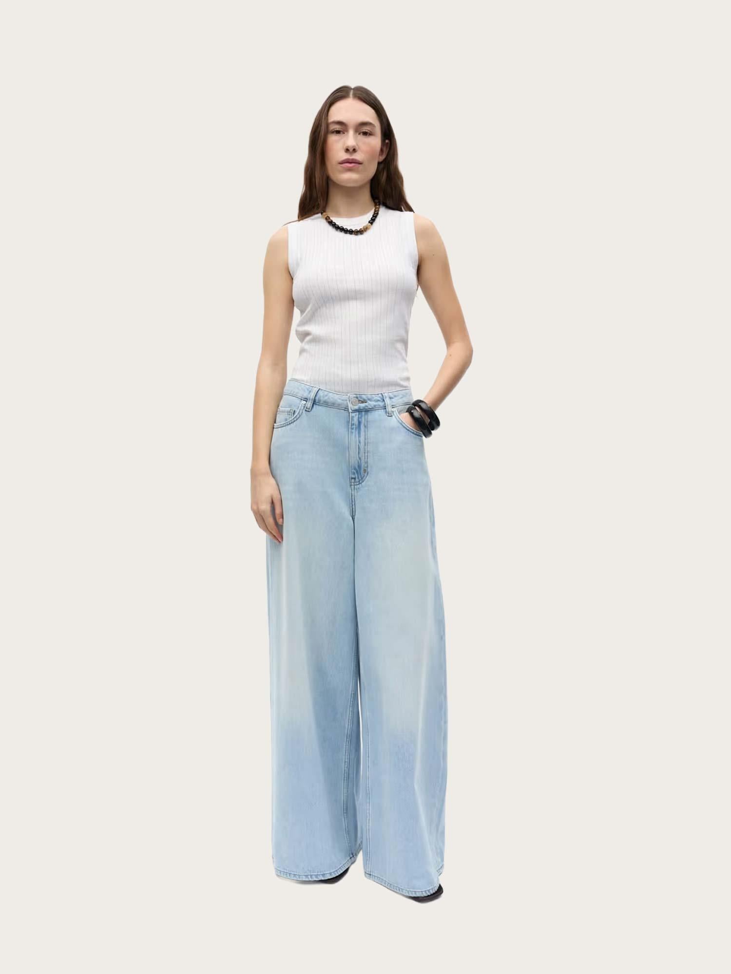 Enbeckett Jeans - Faded Spring Blue