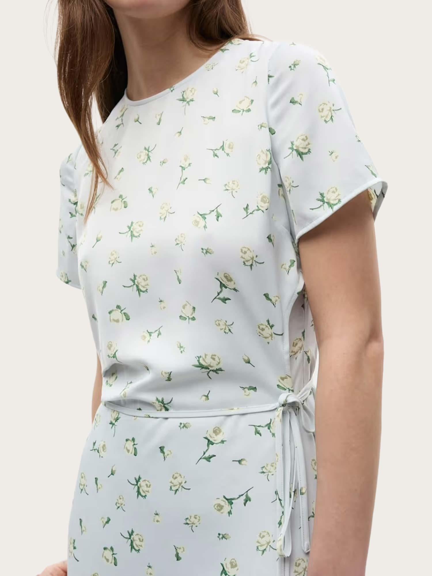 Enelena SS Dress AOP - Meadow Roses