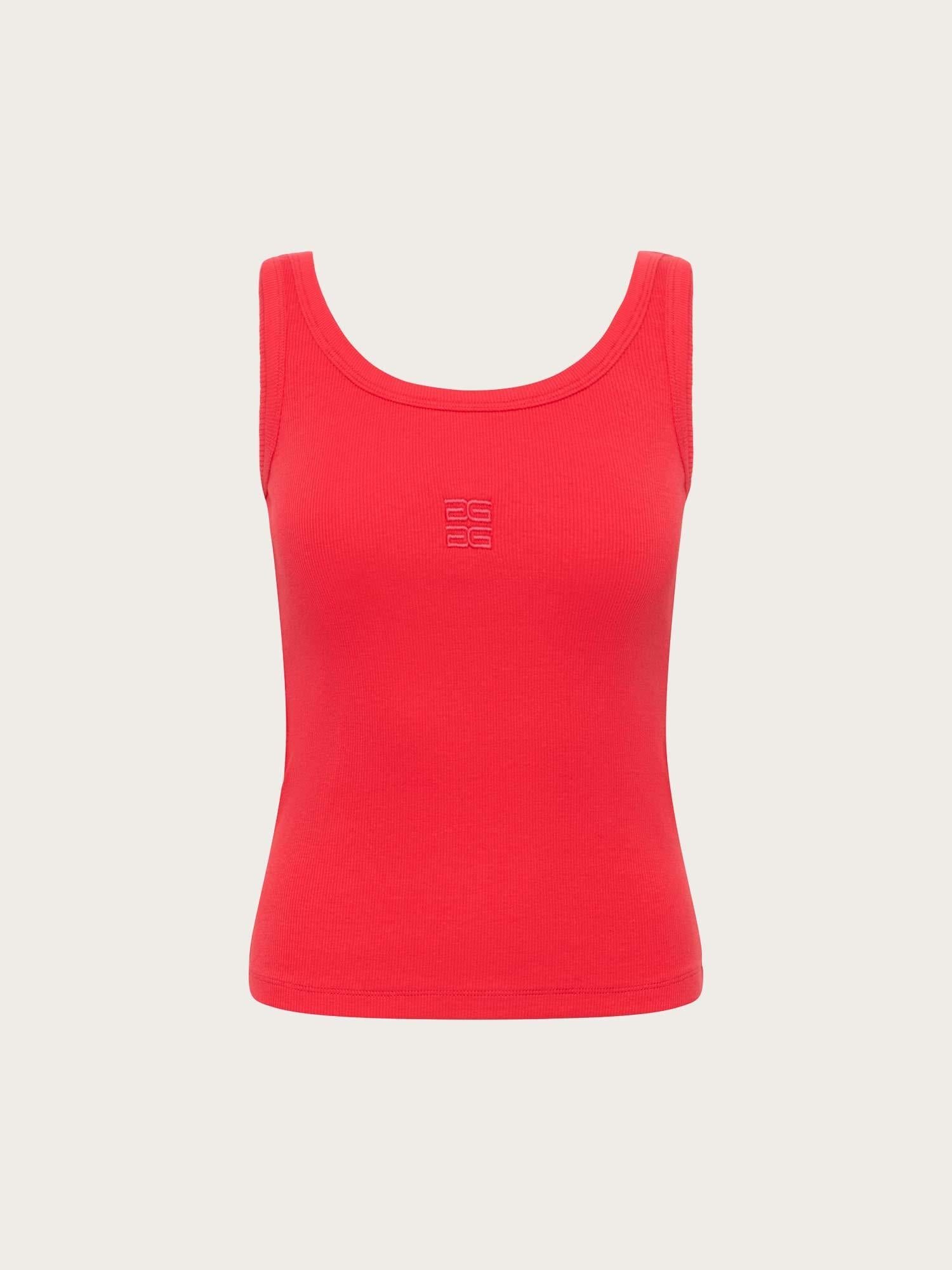 Drew Logo Top 2.0 - Tomato