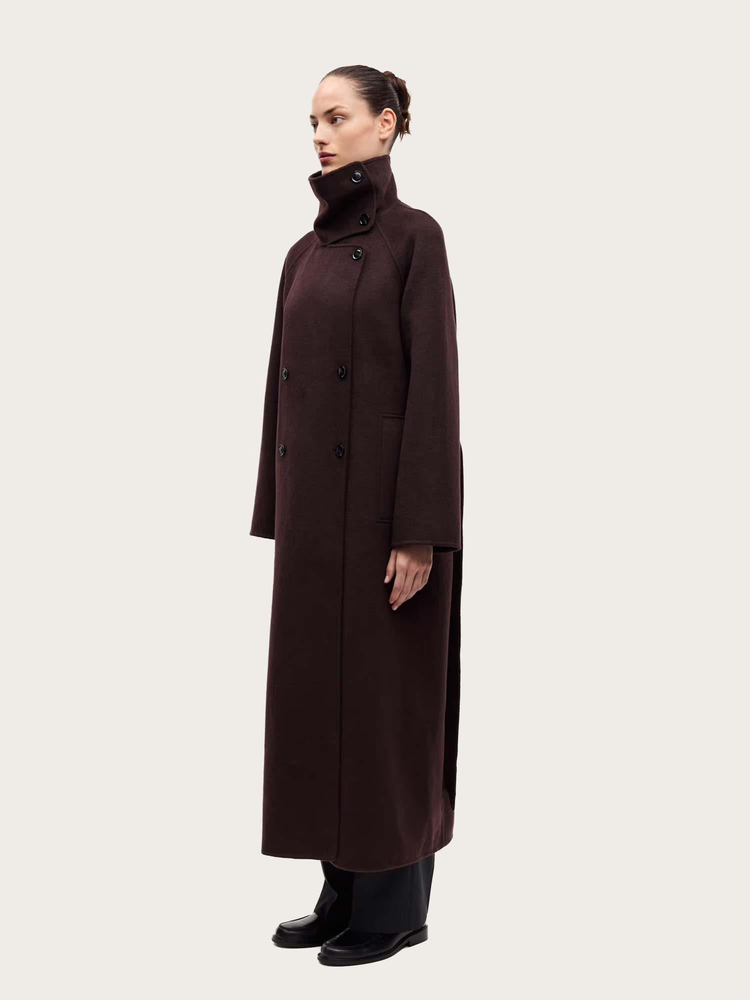 Sahanne Coat - Black Coffee