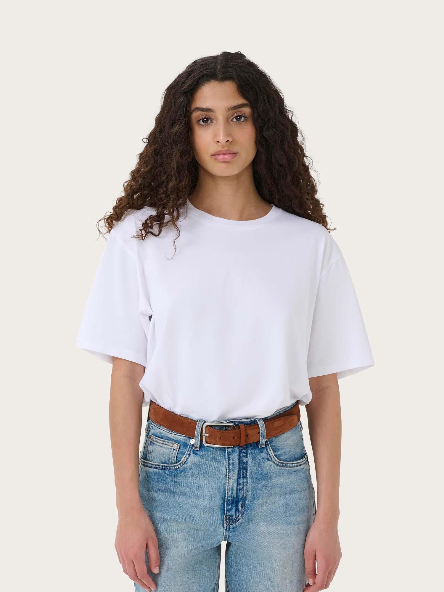 Tima ss Tee - Bright White