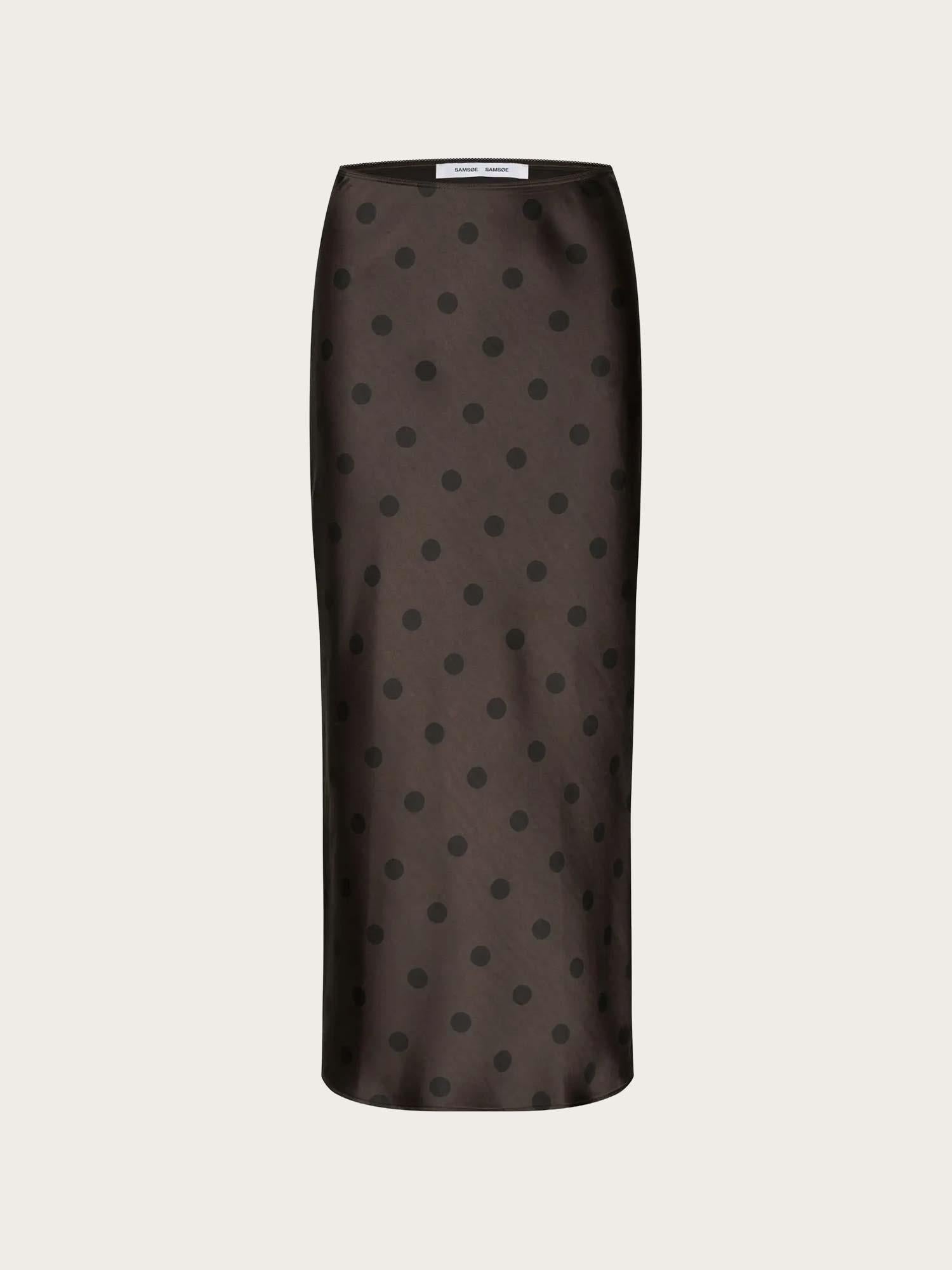 Saagneta Long Skirt - Mulch Dott
