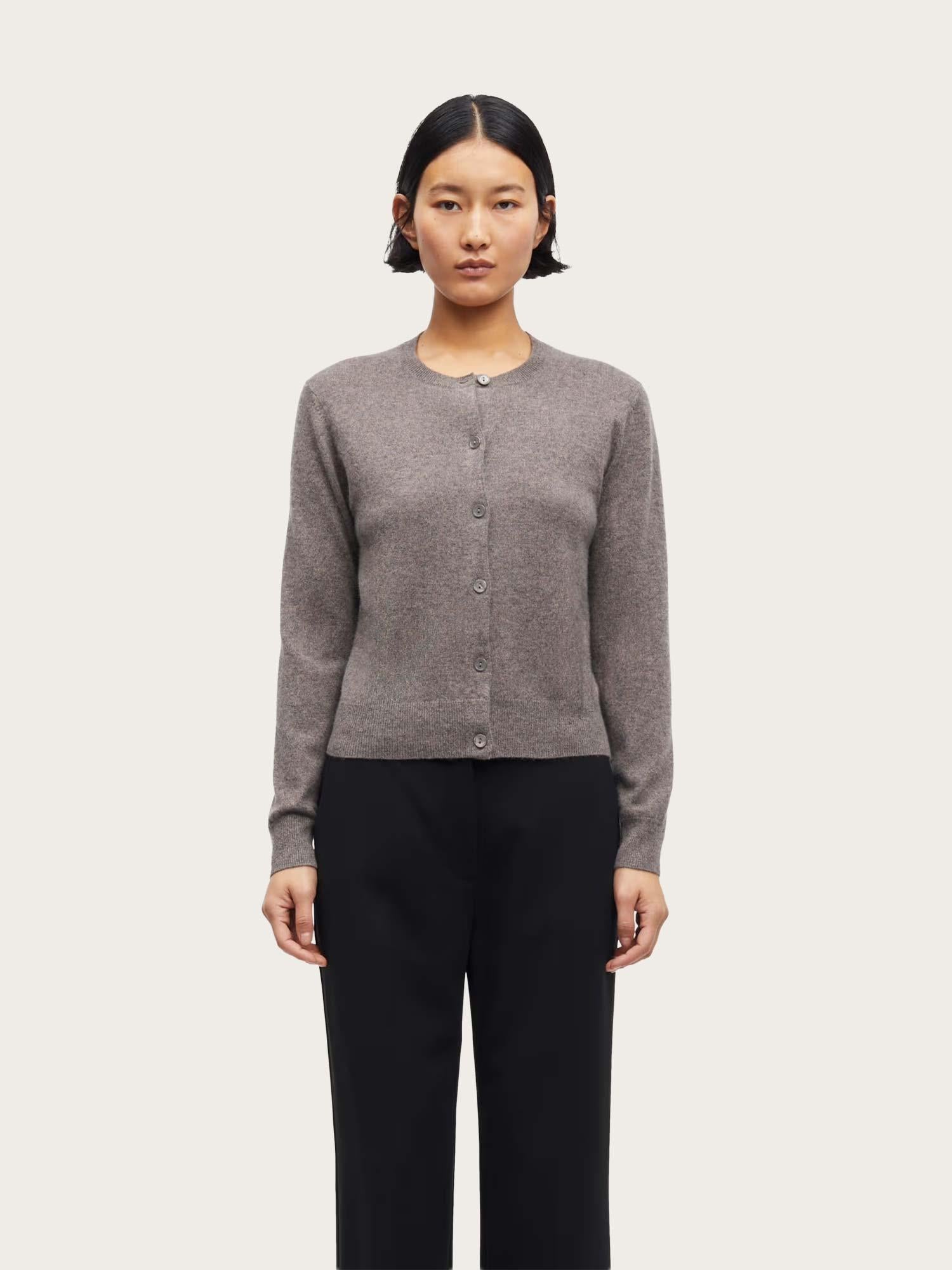 Saboston Cardigan - Grey Blue Melange