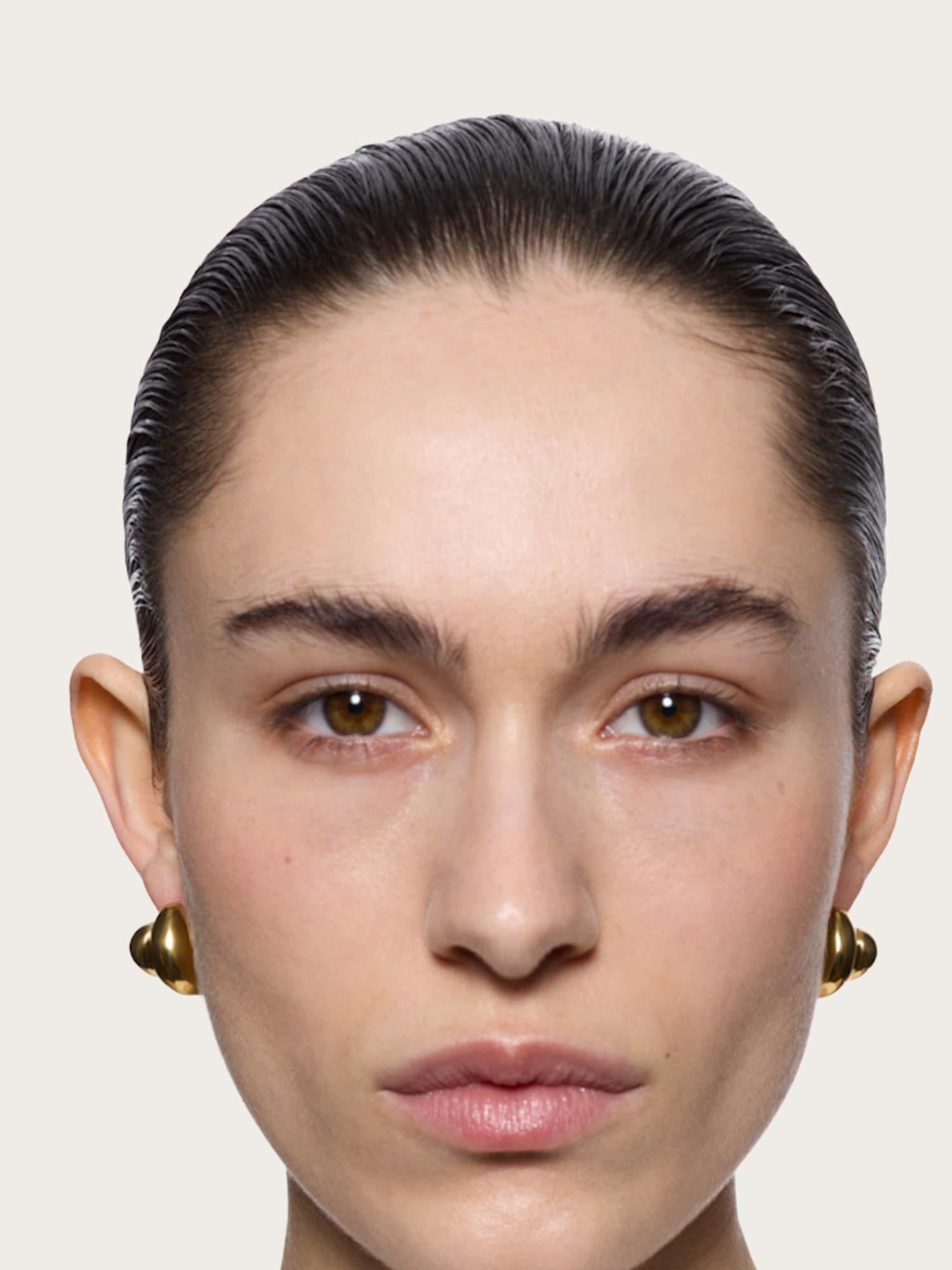 Tryvann Trail Earring Pair - Gold