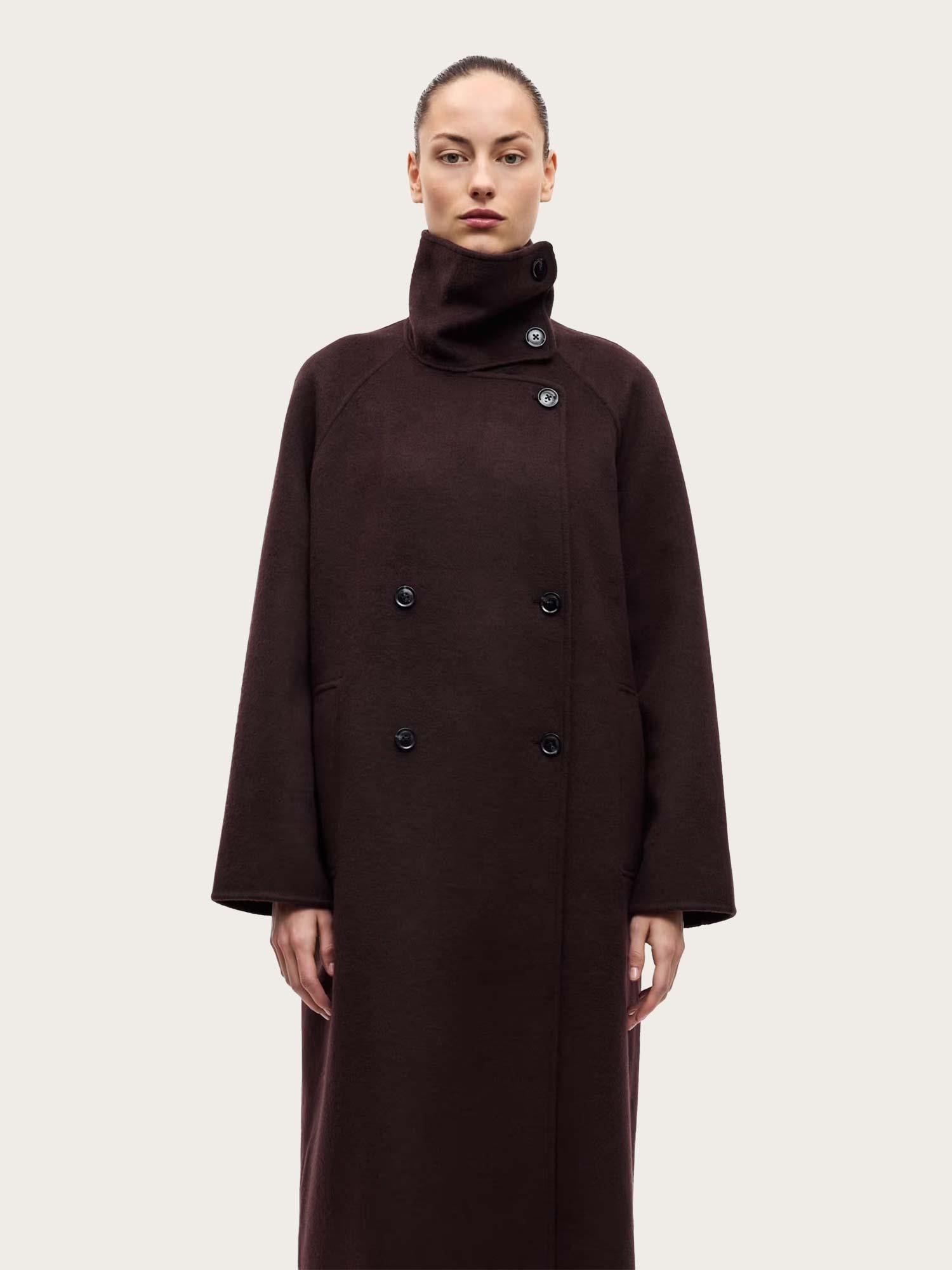 Sahanne Coat - Black Coffee