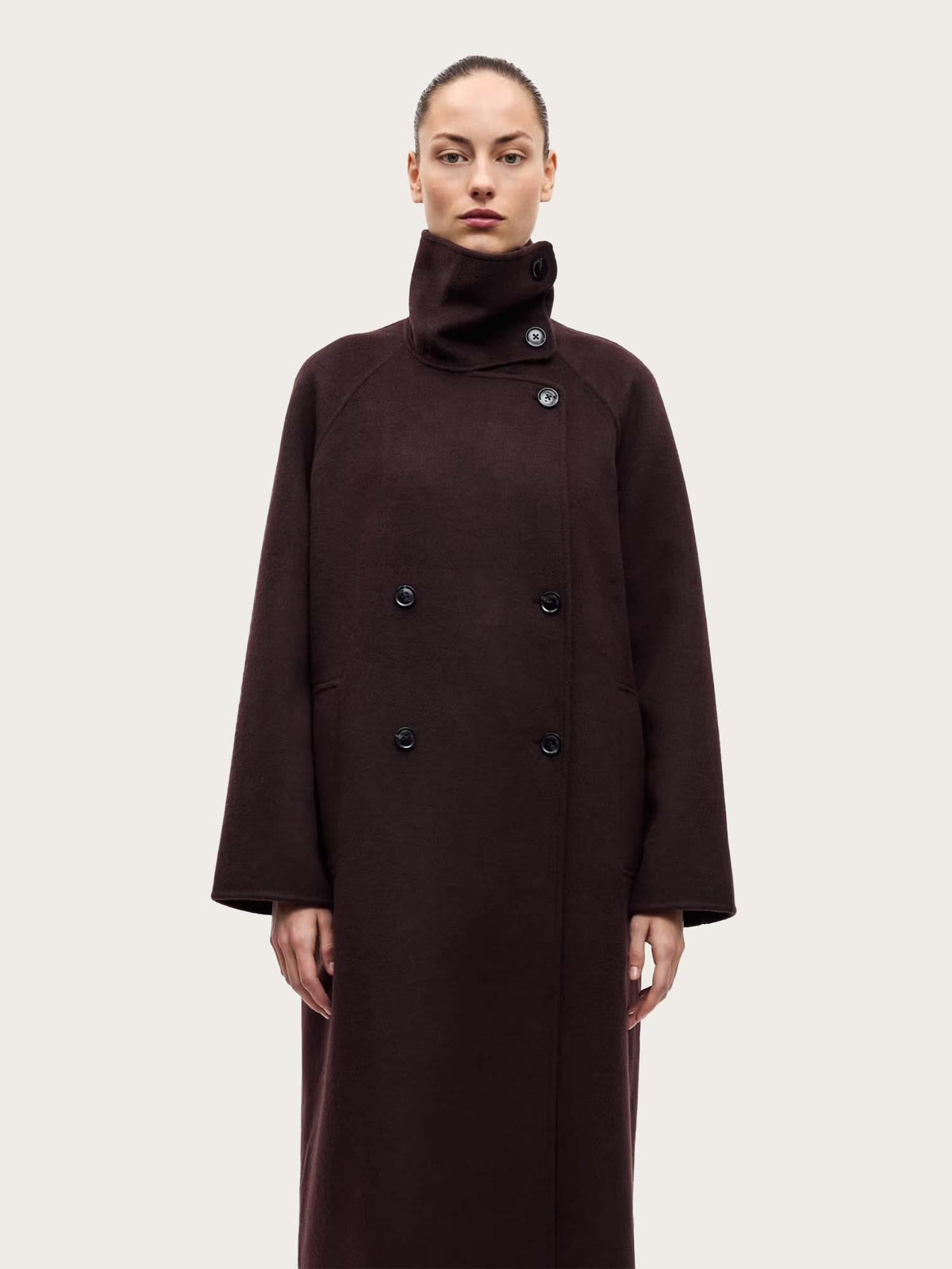 Sahanne Coat - Black Coffee