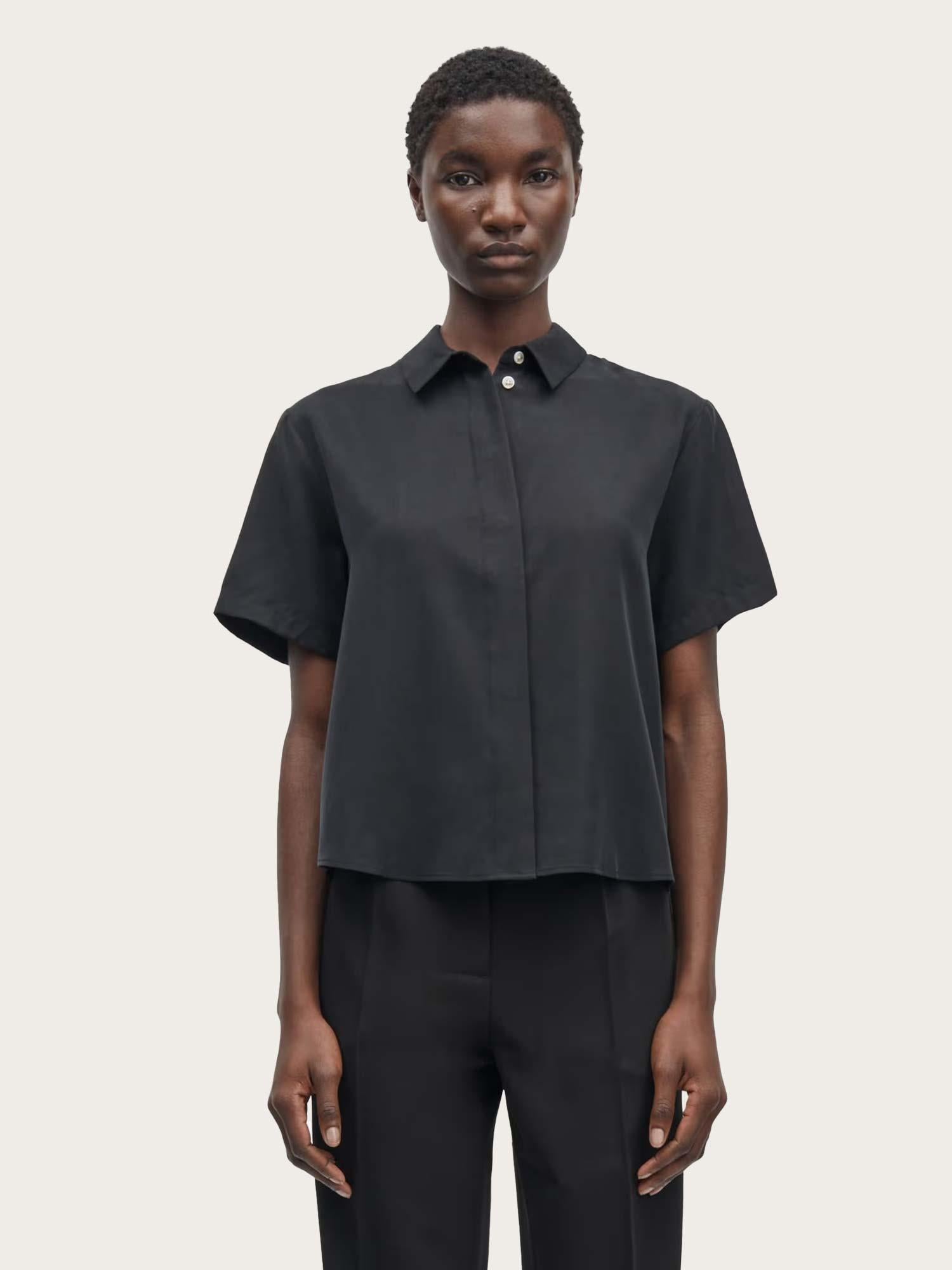 Mina ss Shirt - Black