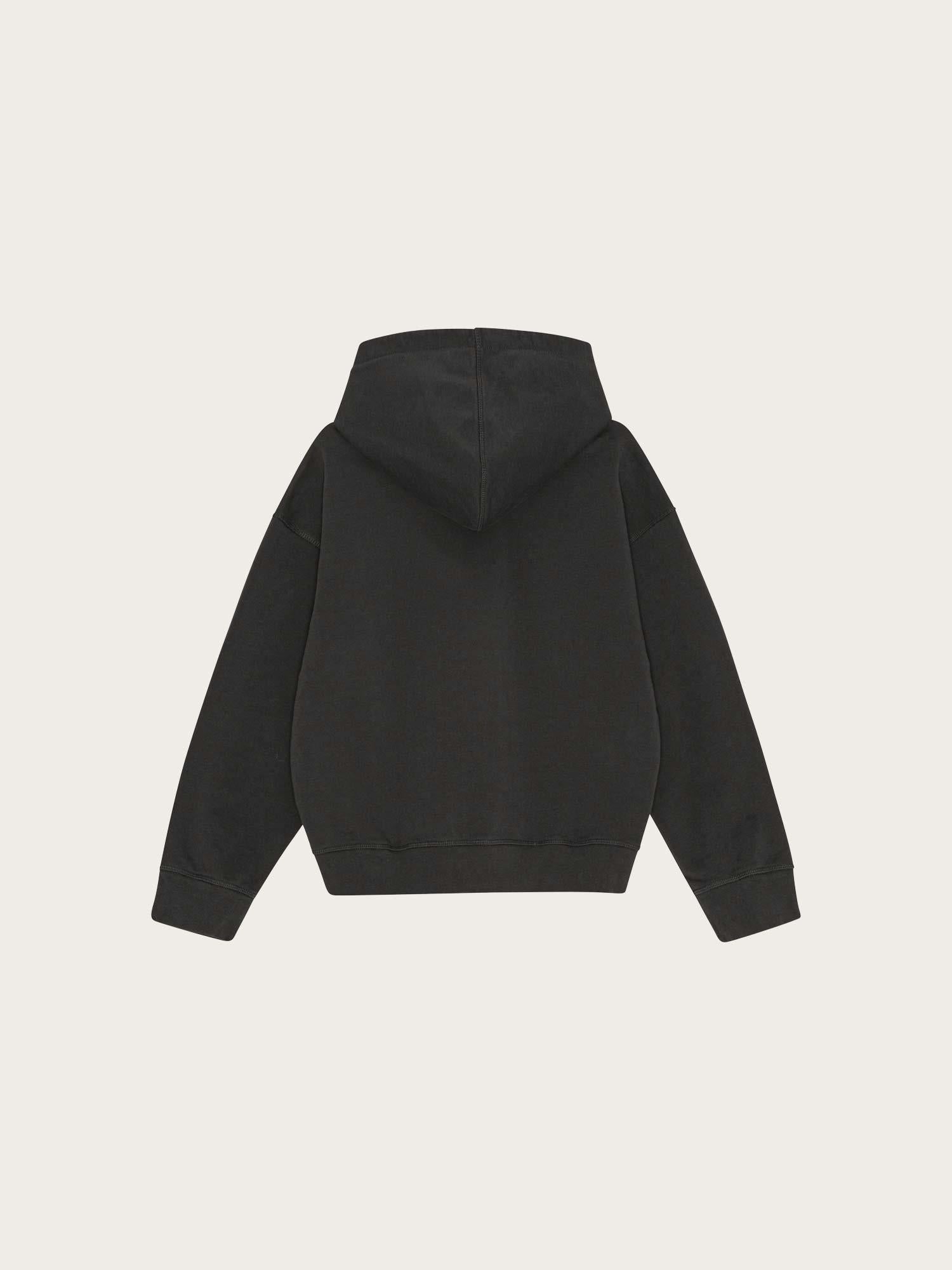 Isoli Oversized Animals Crop Hoodie - Phantom