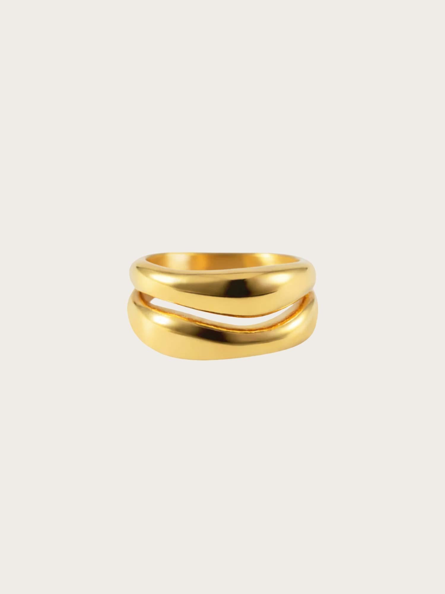 The Curved Ring - Gold