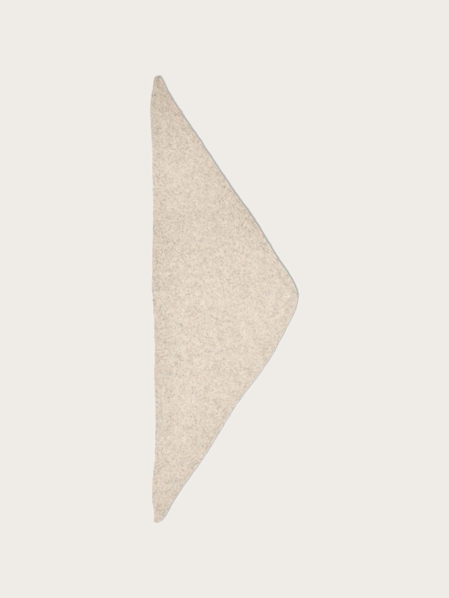 Sapia Triangle Scarf - Beige Mel.