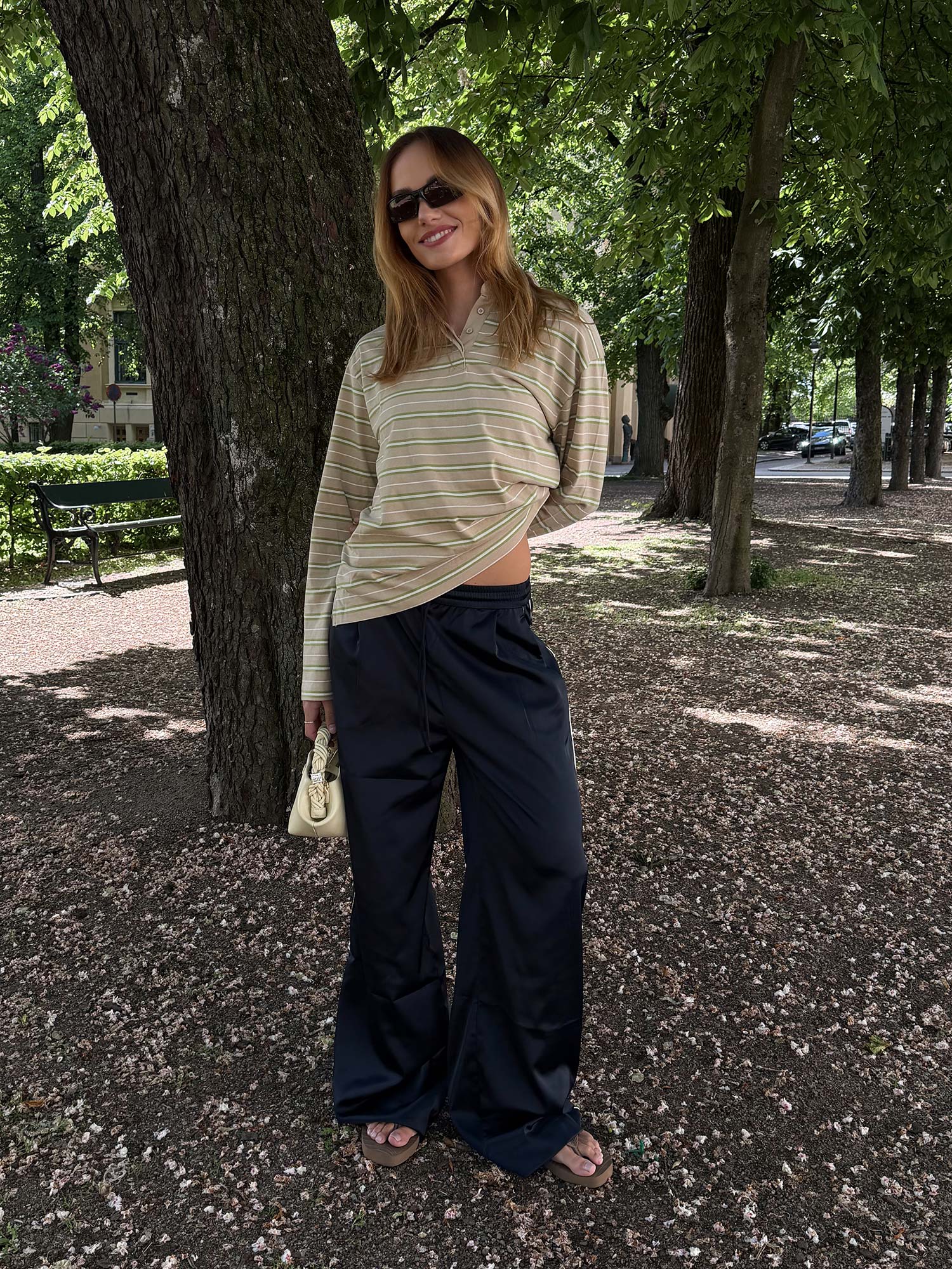 Bicca HW Pants - Sky Captain