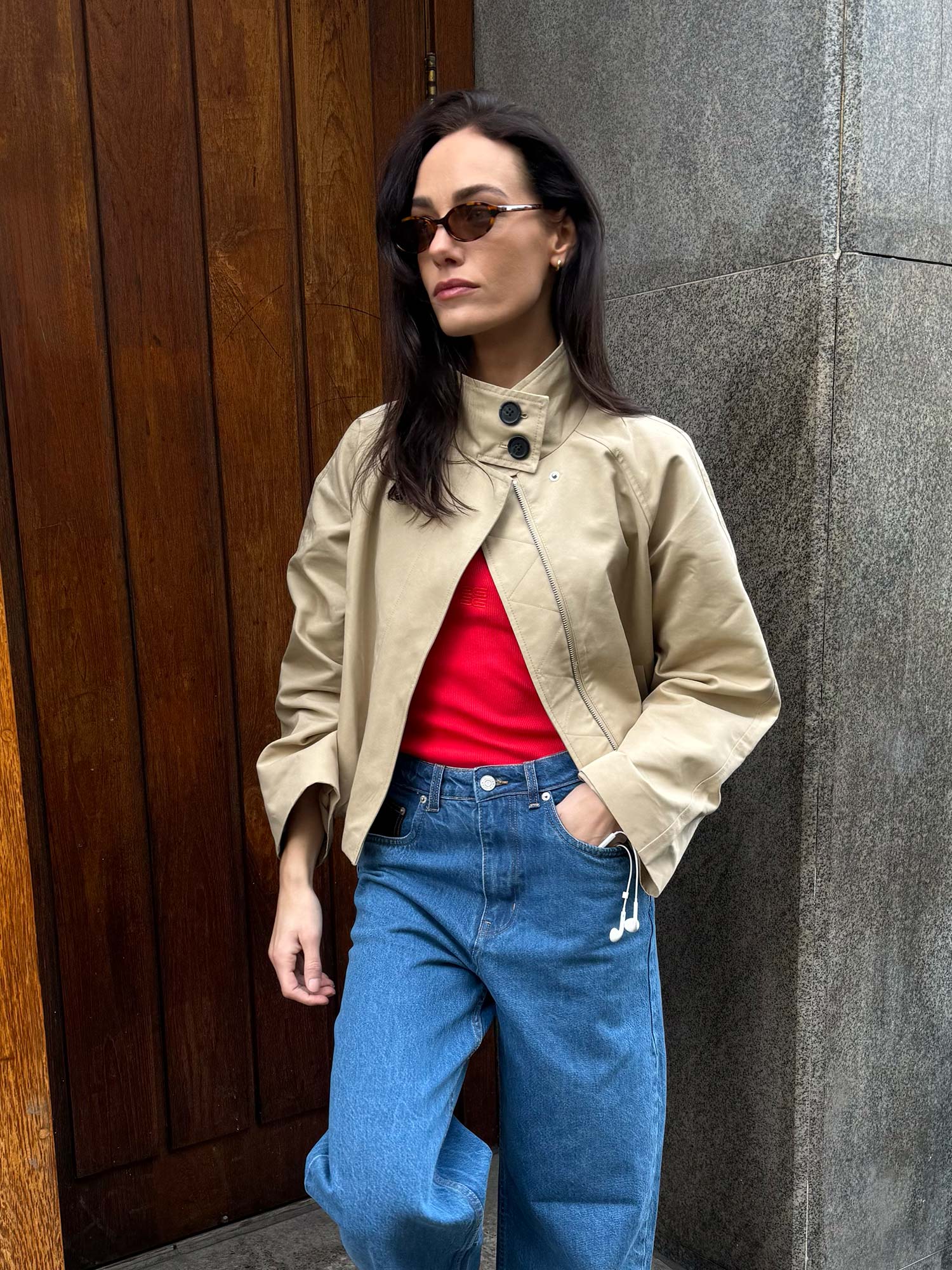 Ensigrid Jacket - Pale Khaki