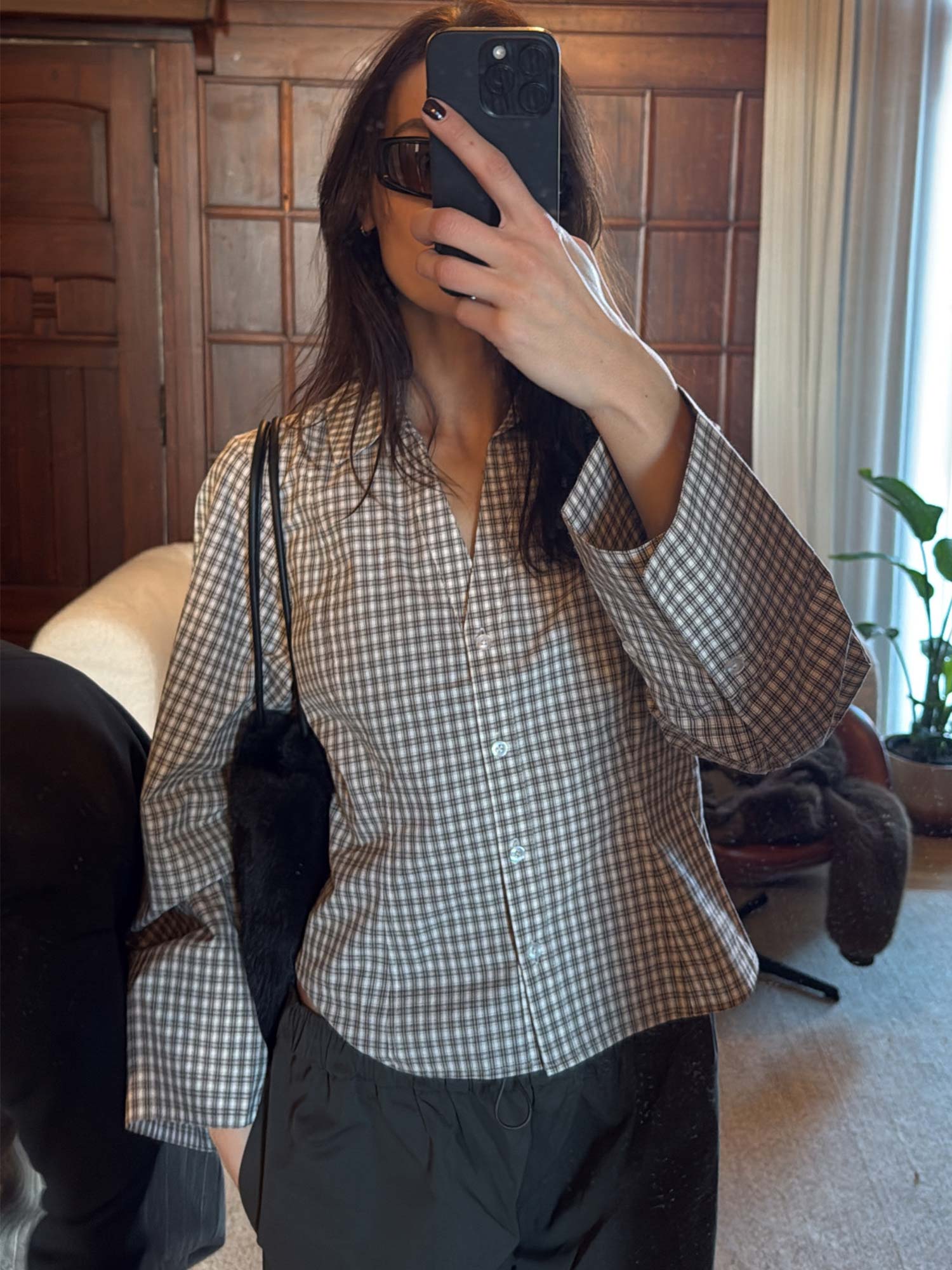 Enagnesta Shirt Ch - Neutral Check