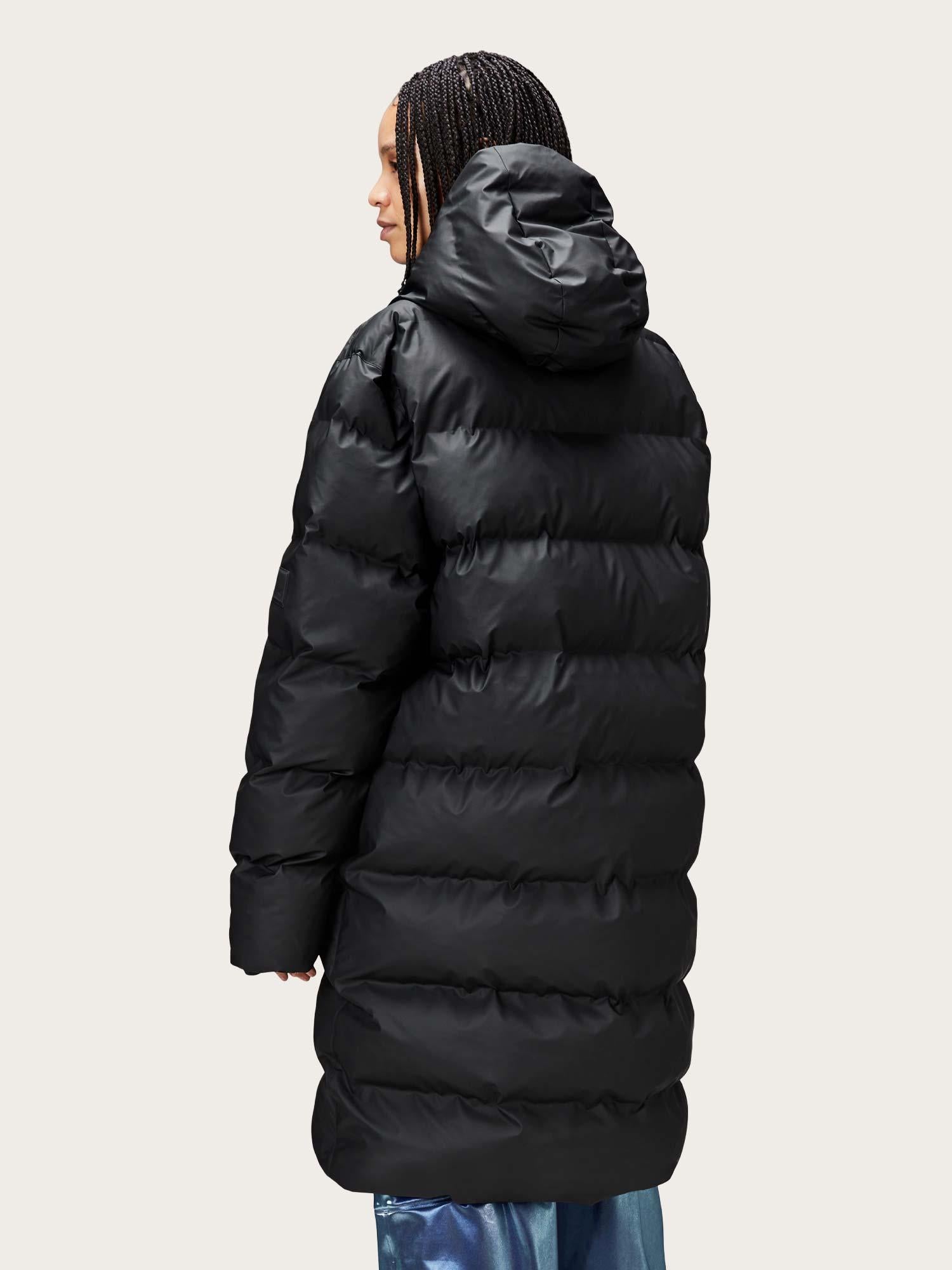 Alta Long Puffer Jacket W3T4 - Black