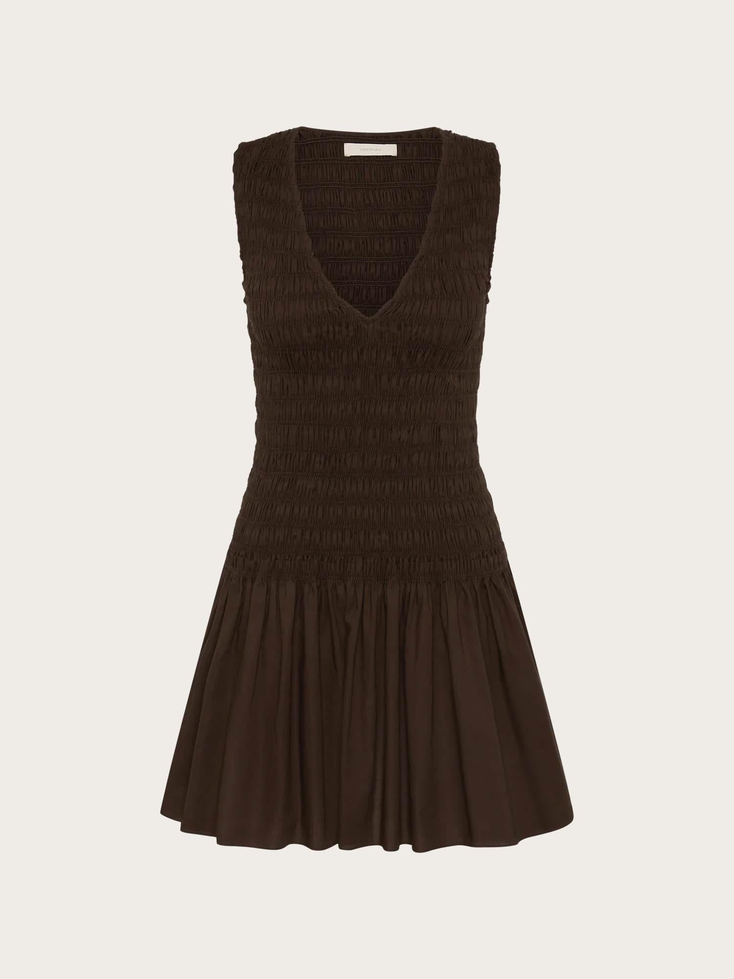 Palomar Mini Dress - Espresso