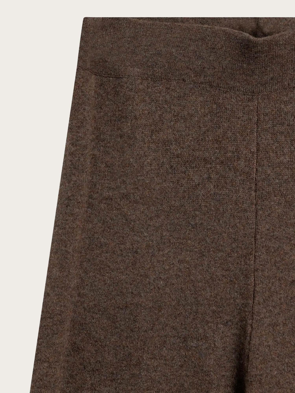Serge Merino Pant - Brown Melange