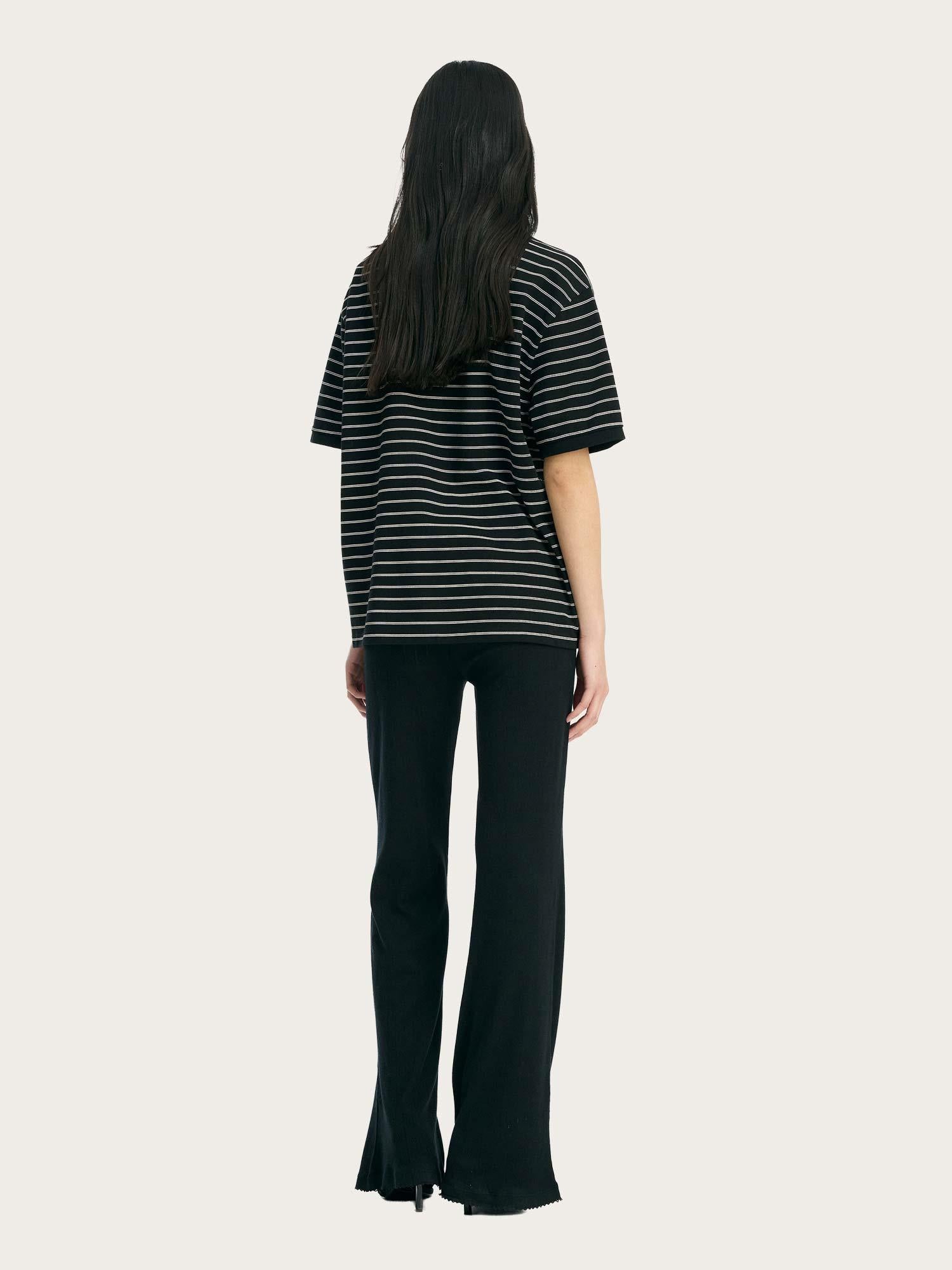 Pique Shortsleeve Polo - Black Comb