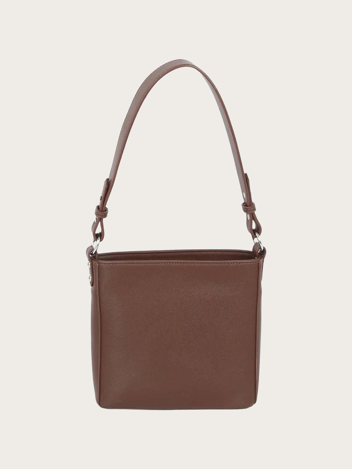 Amble Saffiano - Dark Brown