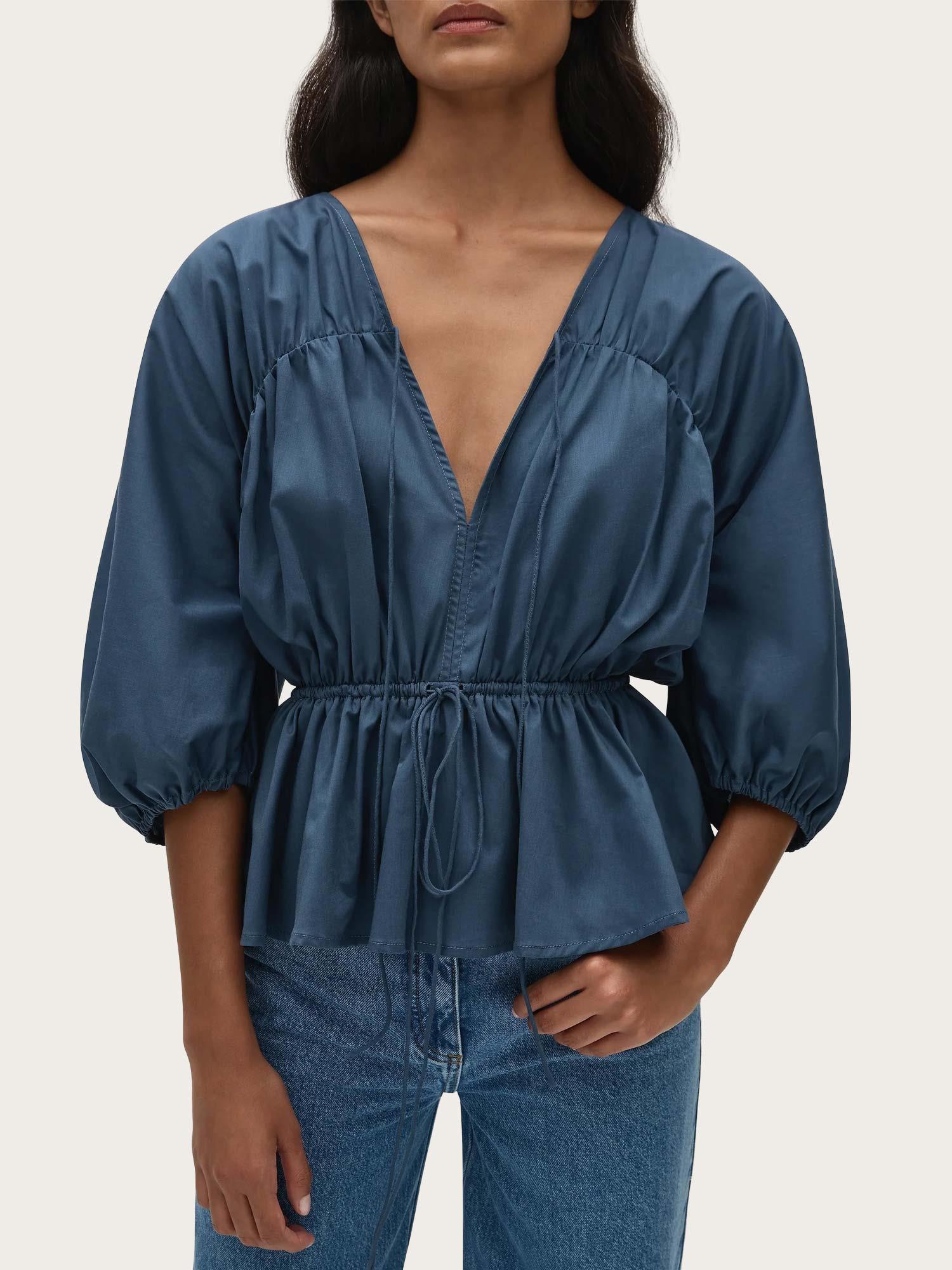 Sigrid Top - Vintage Navy