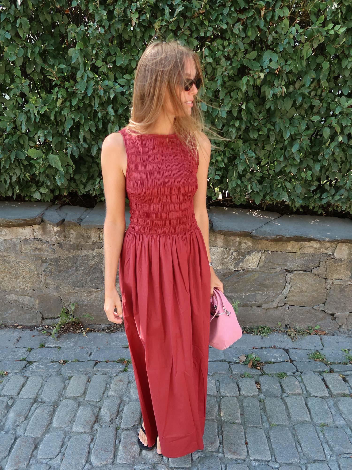 Carina Maxi Dress - Porto Red