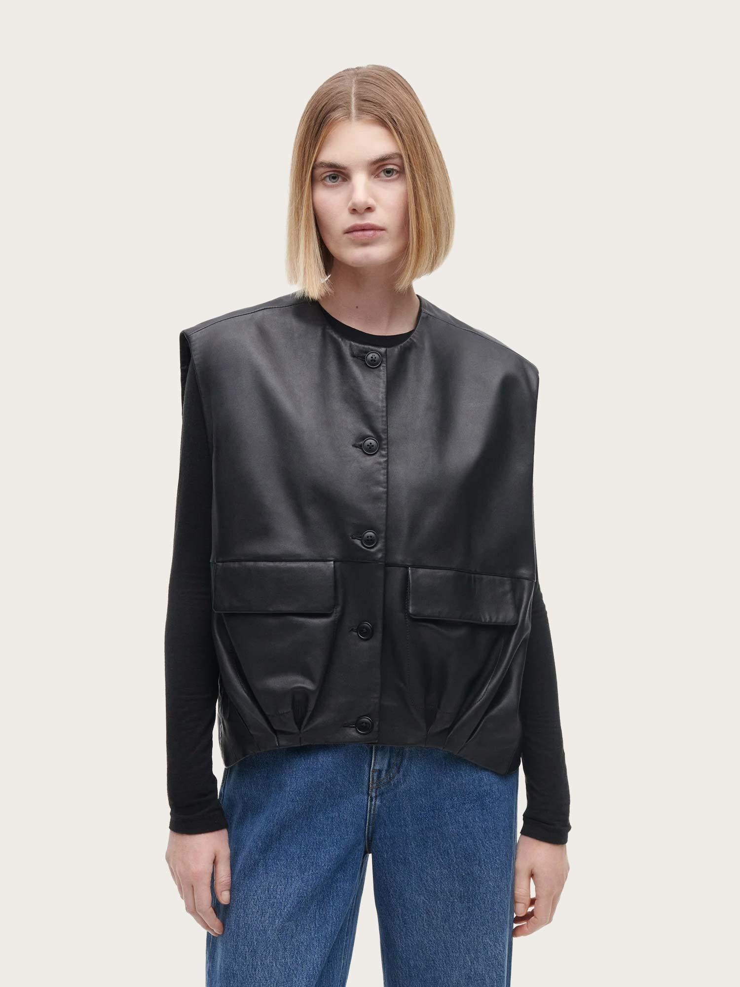 Daniela Sheep Veg Nappa - Black