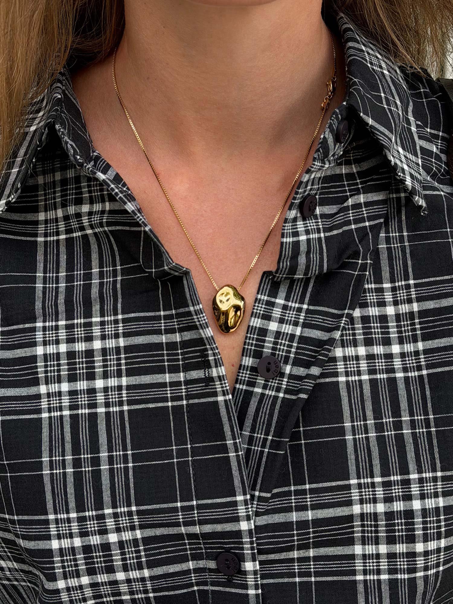 The Big Drop Pendant - Gold