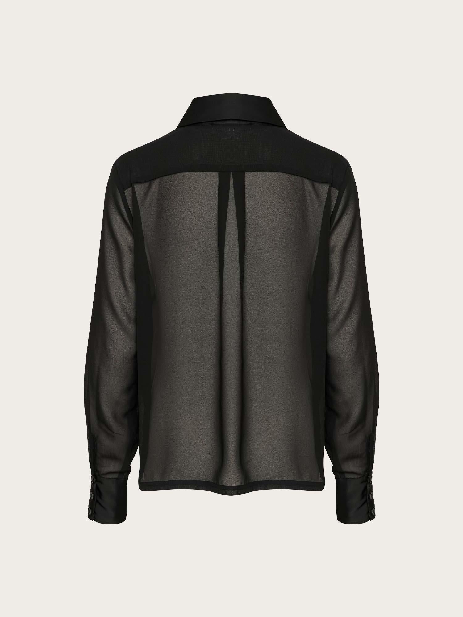 Chiffa Shirt - Black