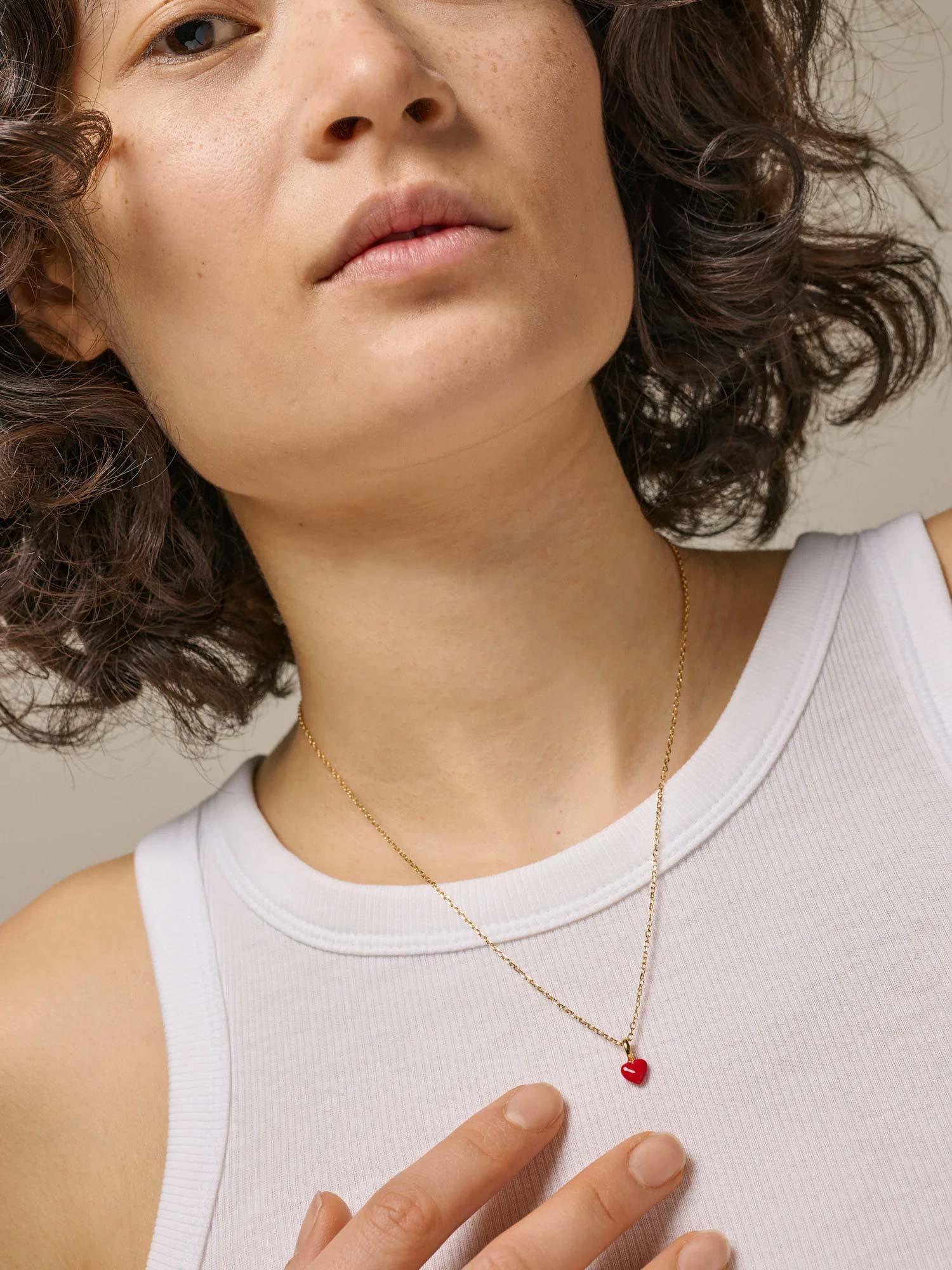 Necklace Amore - Red