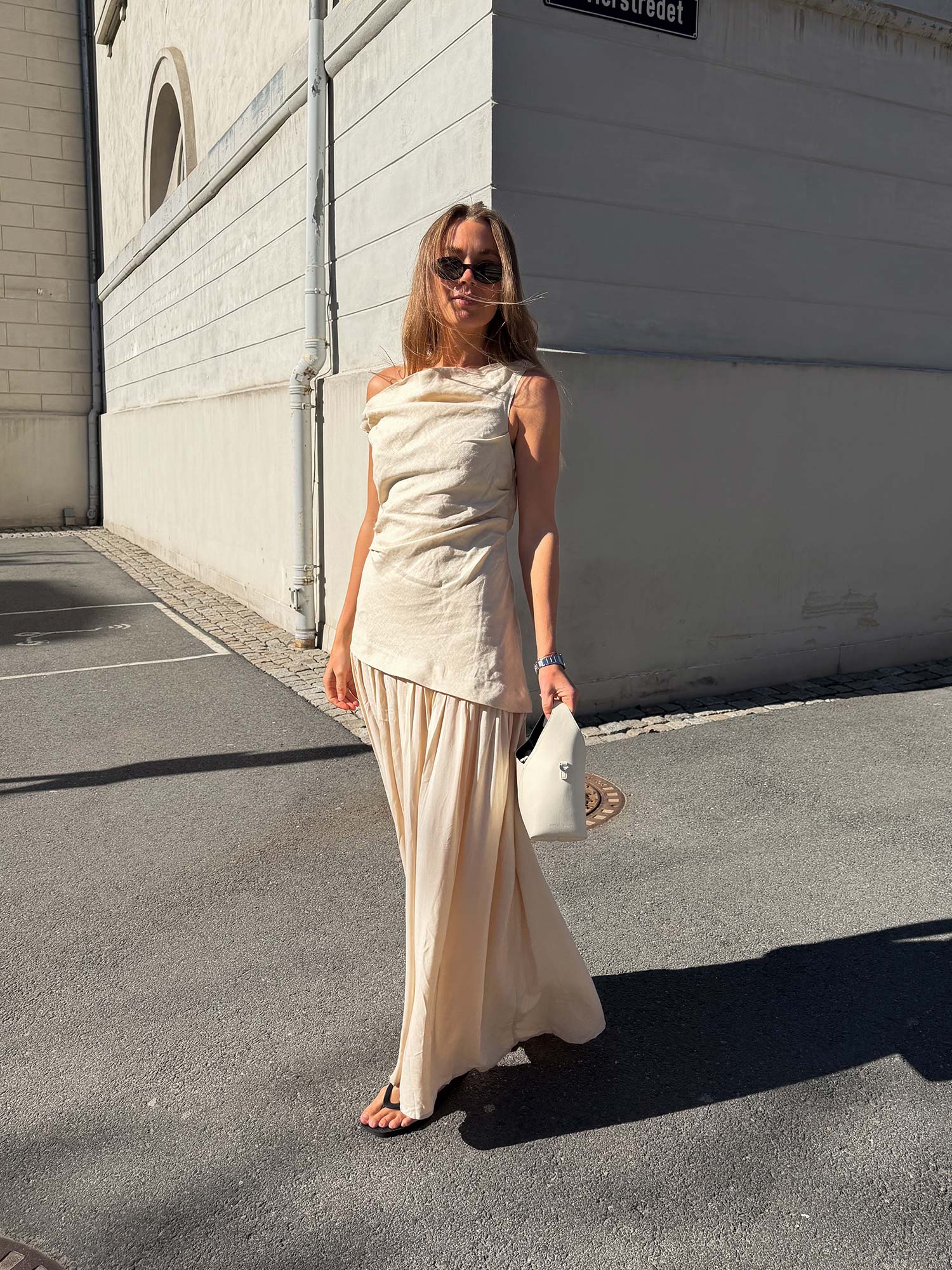 Roma Maxi Dress - Panna