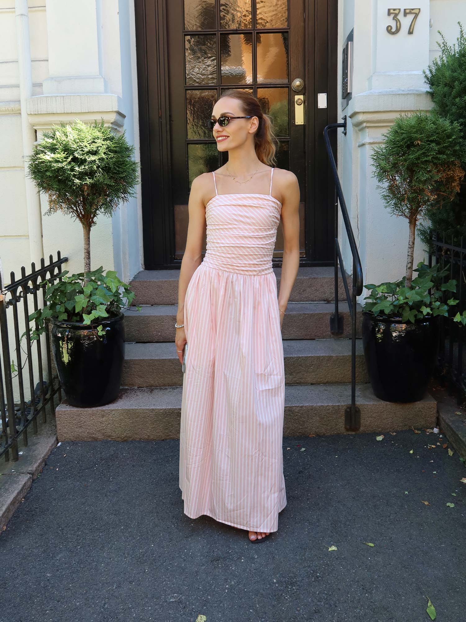 Portlligat Maxi Dress - Carmen Stripe