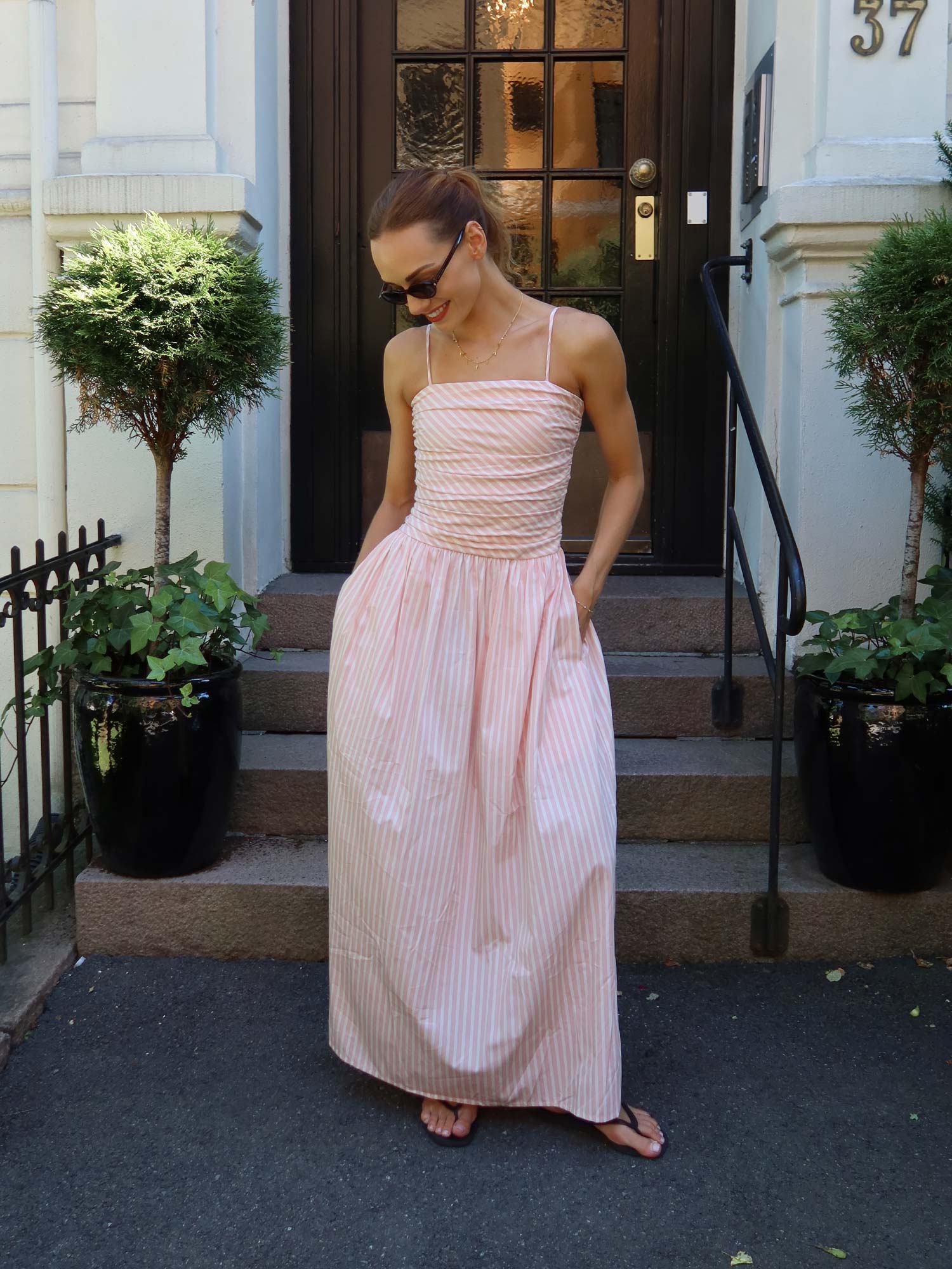 Portlligat Maxi Dress - Carmen Stripe