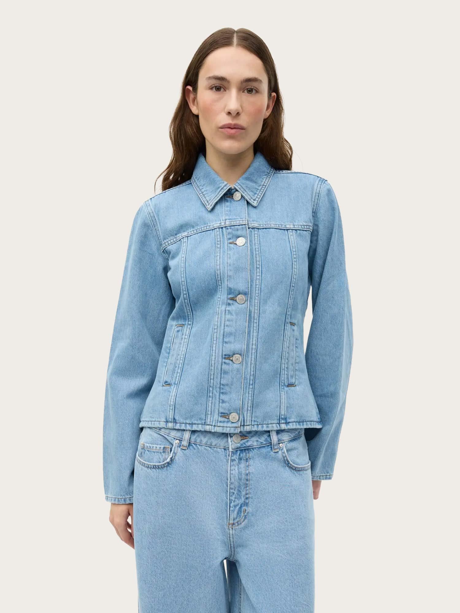 Eneve Jacket - Mid Light Blue