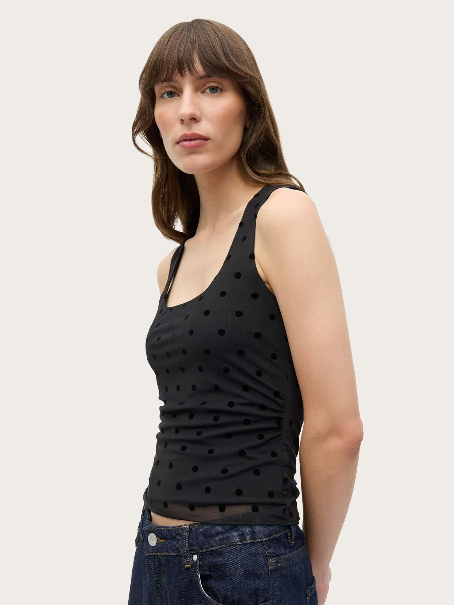 Enfreya SL Tee - Black Polka Dot