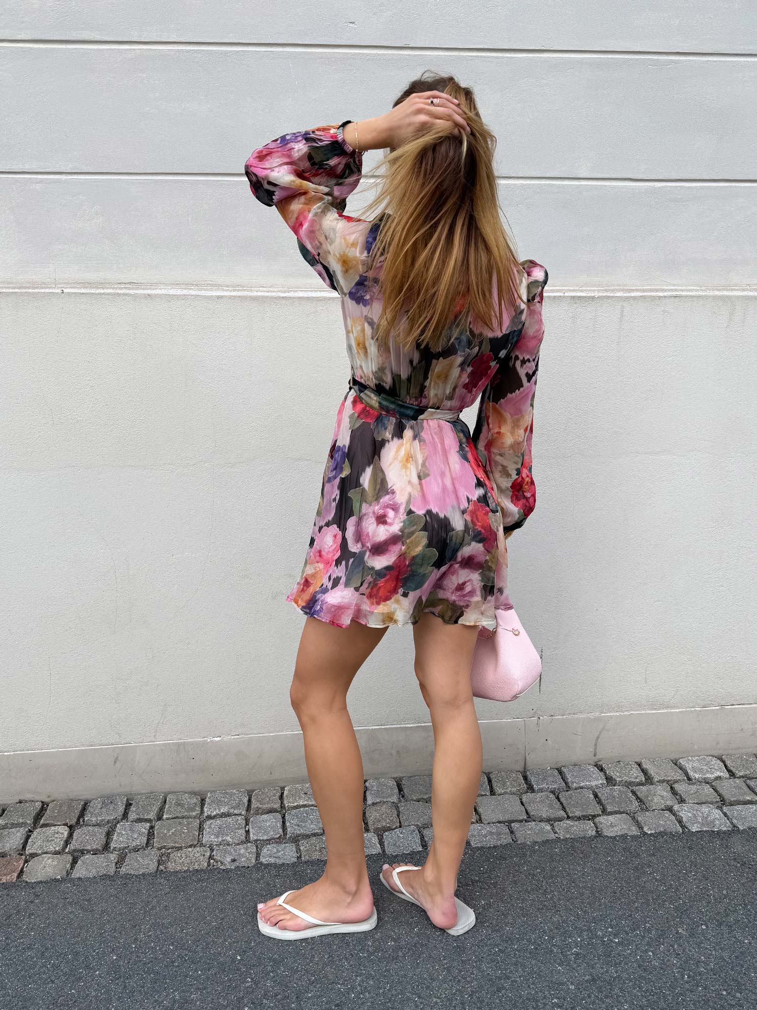 Organza Mini Dress - Winter Breeze