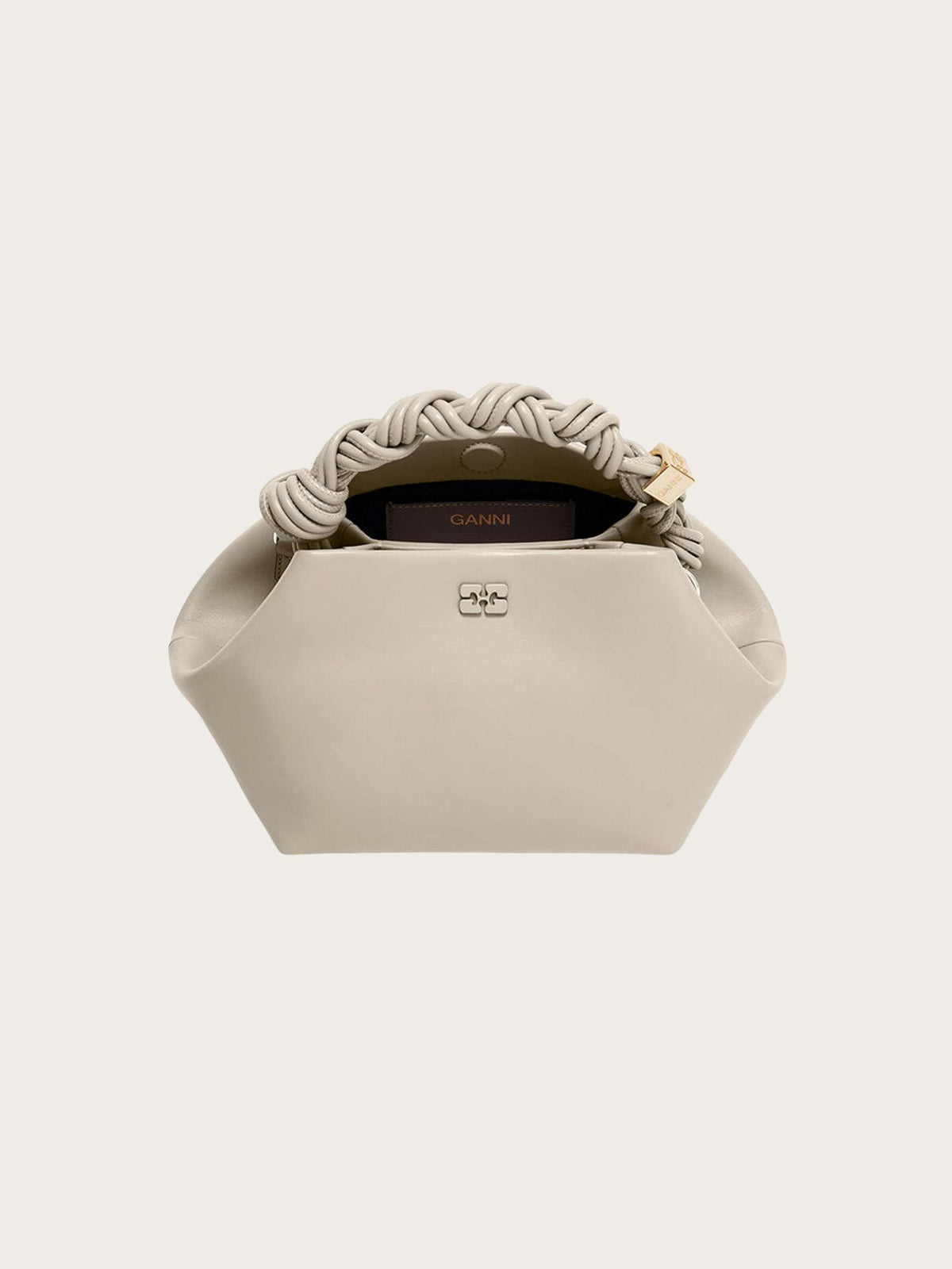 A5245 Ganni Bou Bag Small - Oyster Grey