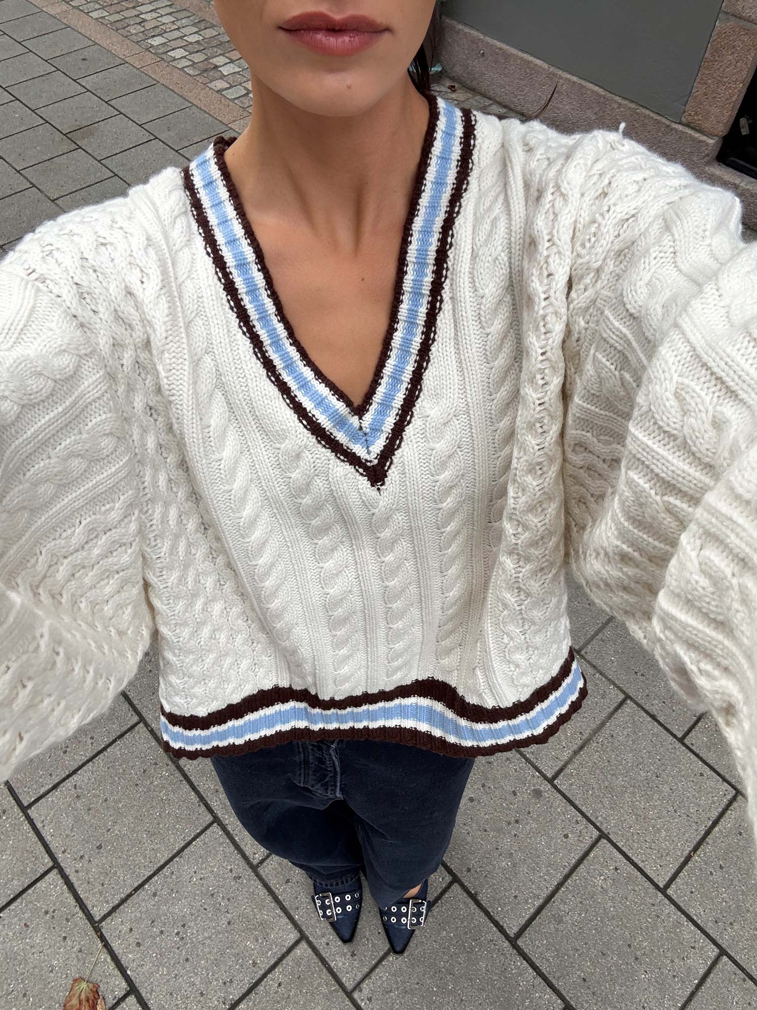 Taiba Pullover - Egret