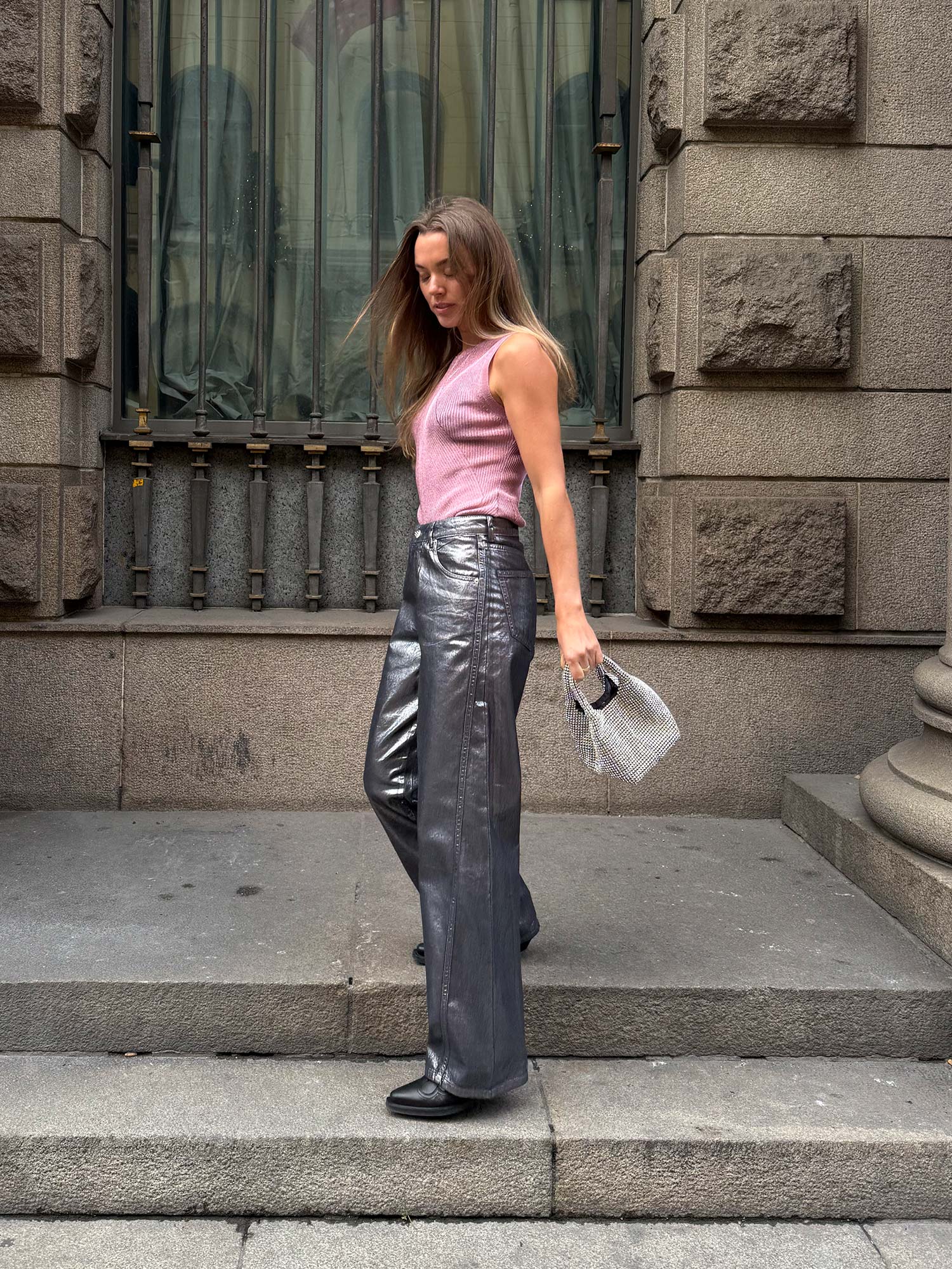 Silvi Tank Top - Blushing Pink