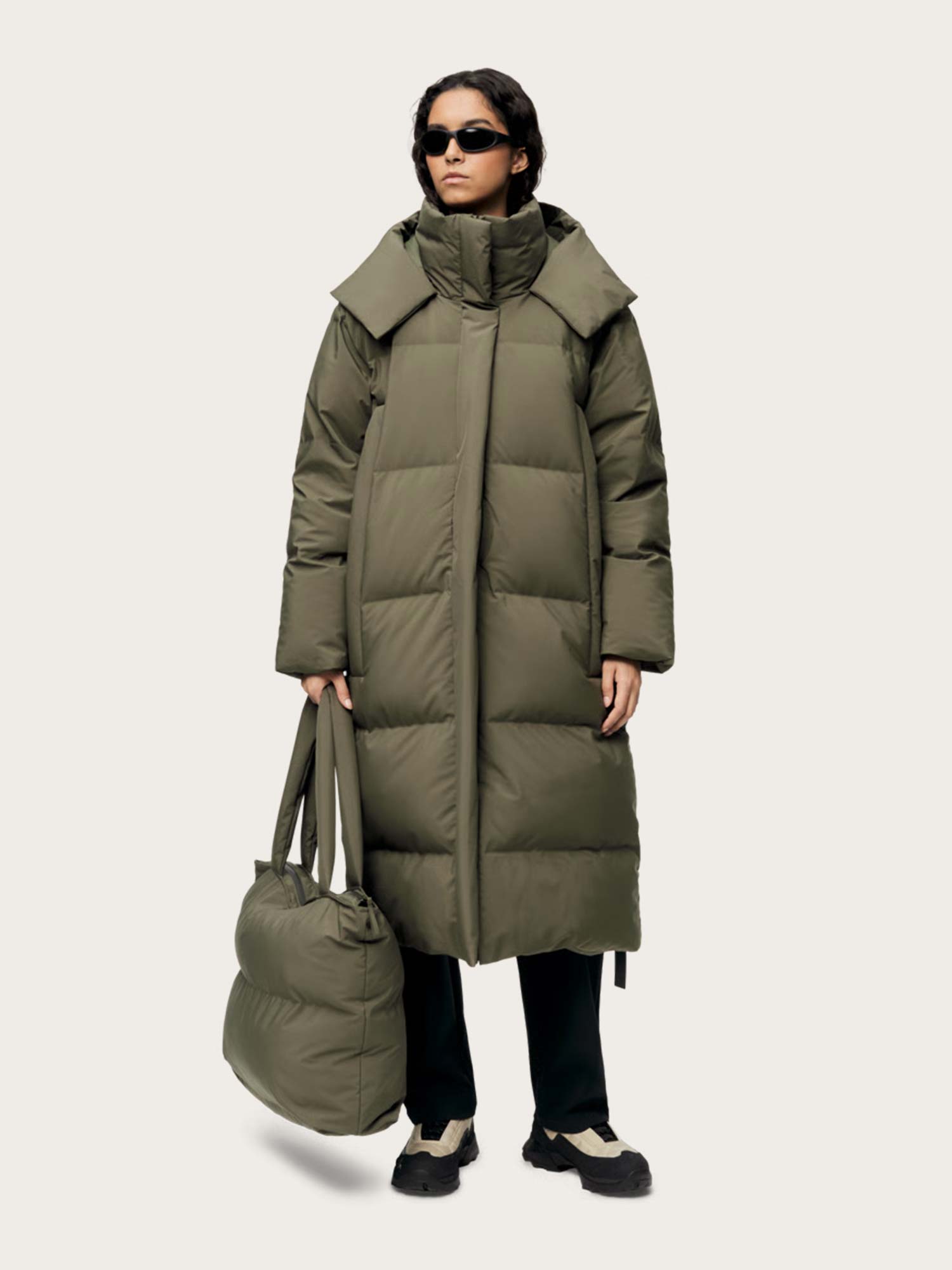 Stranda Down Coat - Grape Leaf